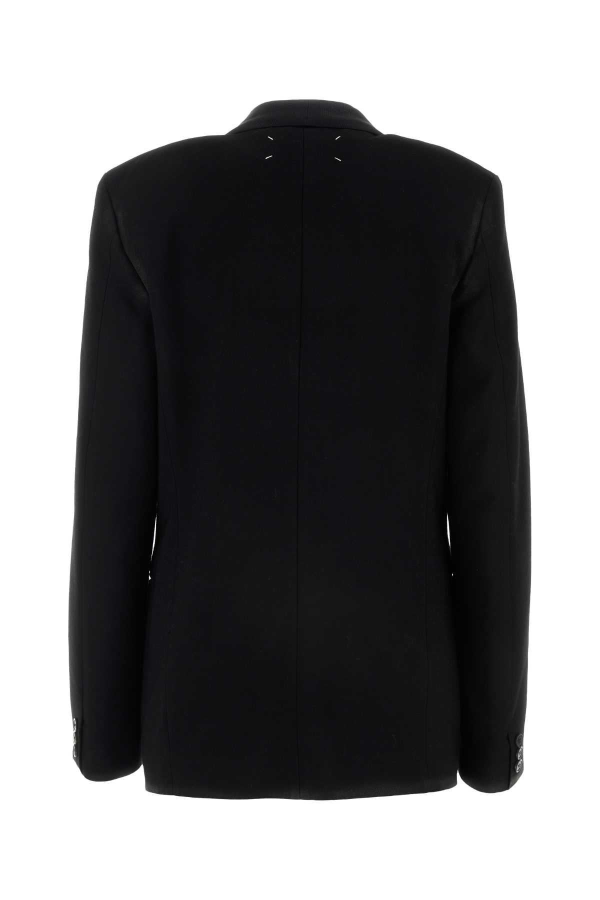 Black gabardine blazer S51BN0432S78075961 (Maison Margiela / ブレザー・ジャケット ) | Maison Margiela (メゾン マルジェラ)(1)