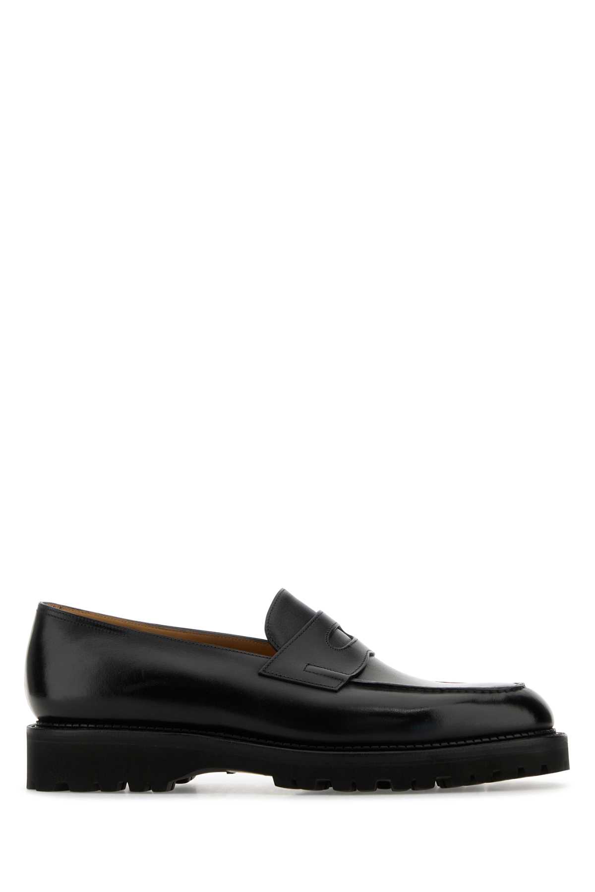 Black leather Lopez loafers 3AG030L1R (John Lobb / ローファー ) | John Lobb (ジョンロブ)