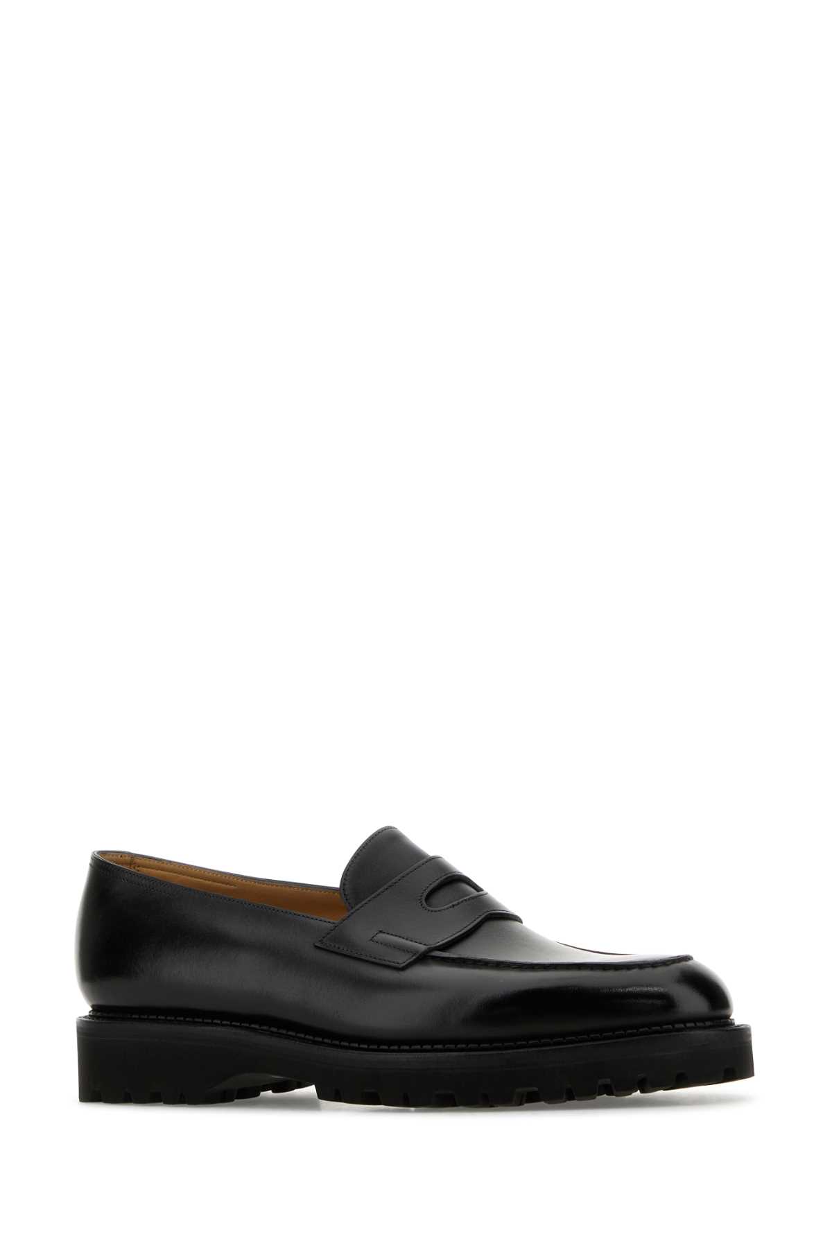 Black leather Lopez loafers 3AG030L1R (John Lobb / ローファー ) | John Lobb (ジョンロブ)(1)