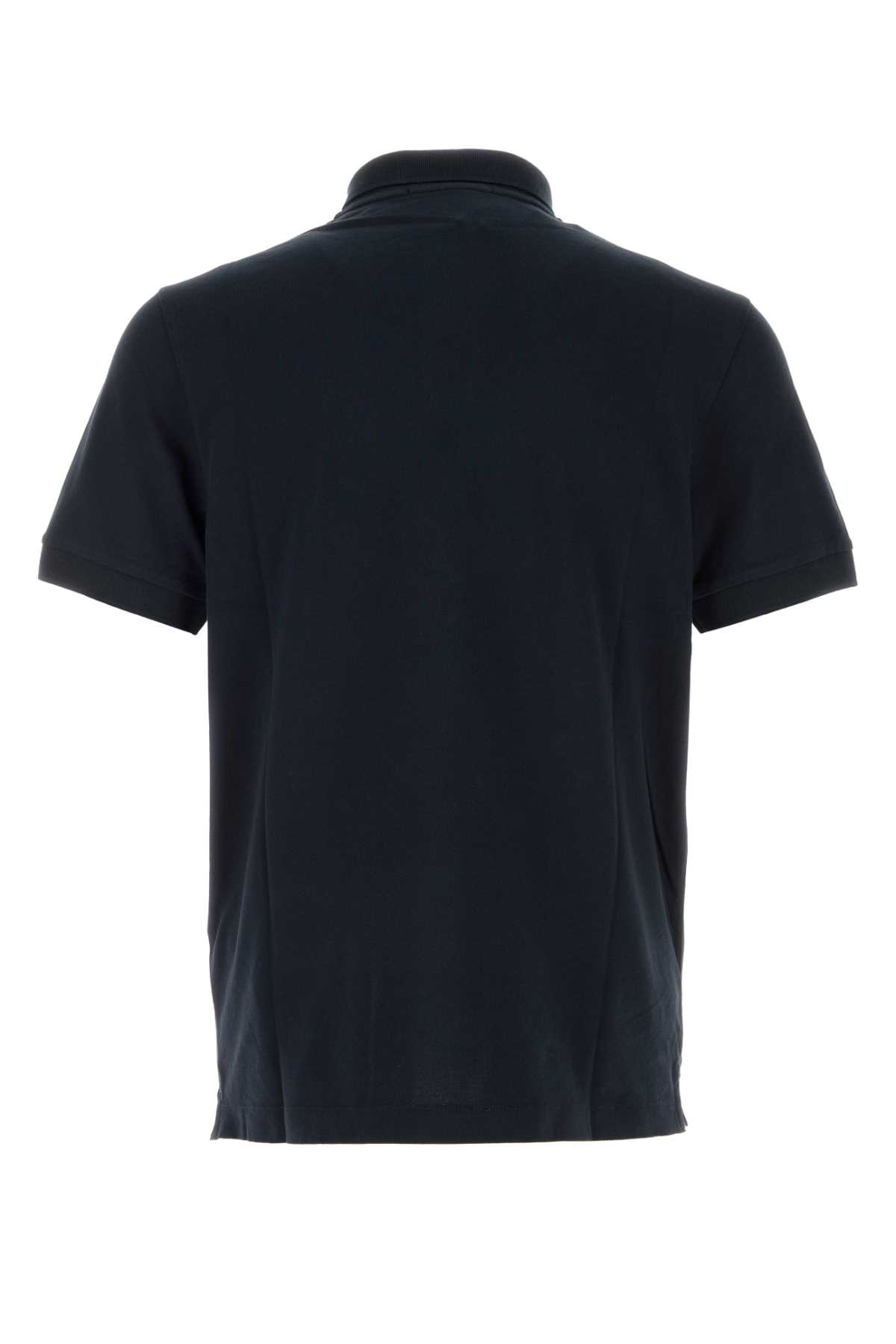 Midnight blue stretch piquet polo shirt 220000517V0020 (STONE ISLAND / ポロシャツ ) | STONE ISLAND (ストーンアイランド)(1)