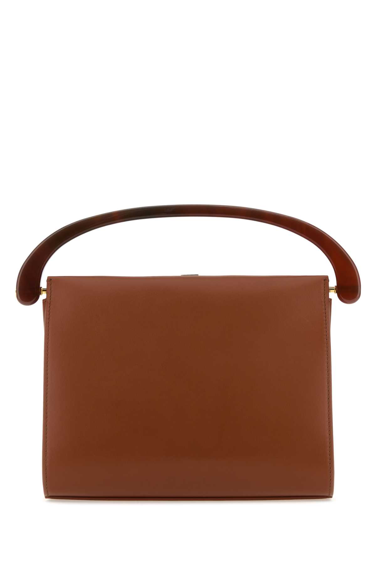 Caramel leather handbag 241011501104712 (Dries Van Noten / ハンドバッグ・ショルダーバッグ ) | Dries Van Noten (ドリスヴァンノッテン)