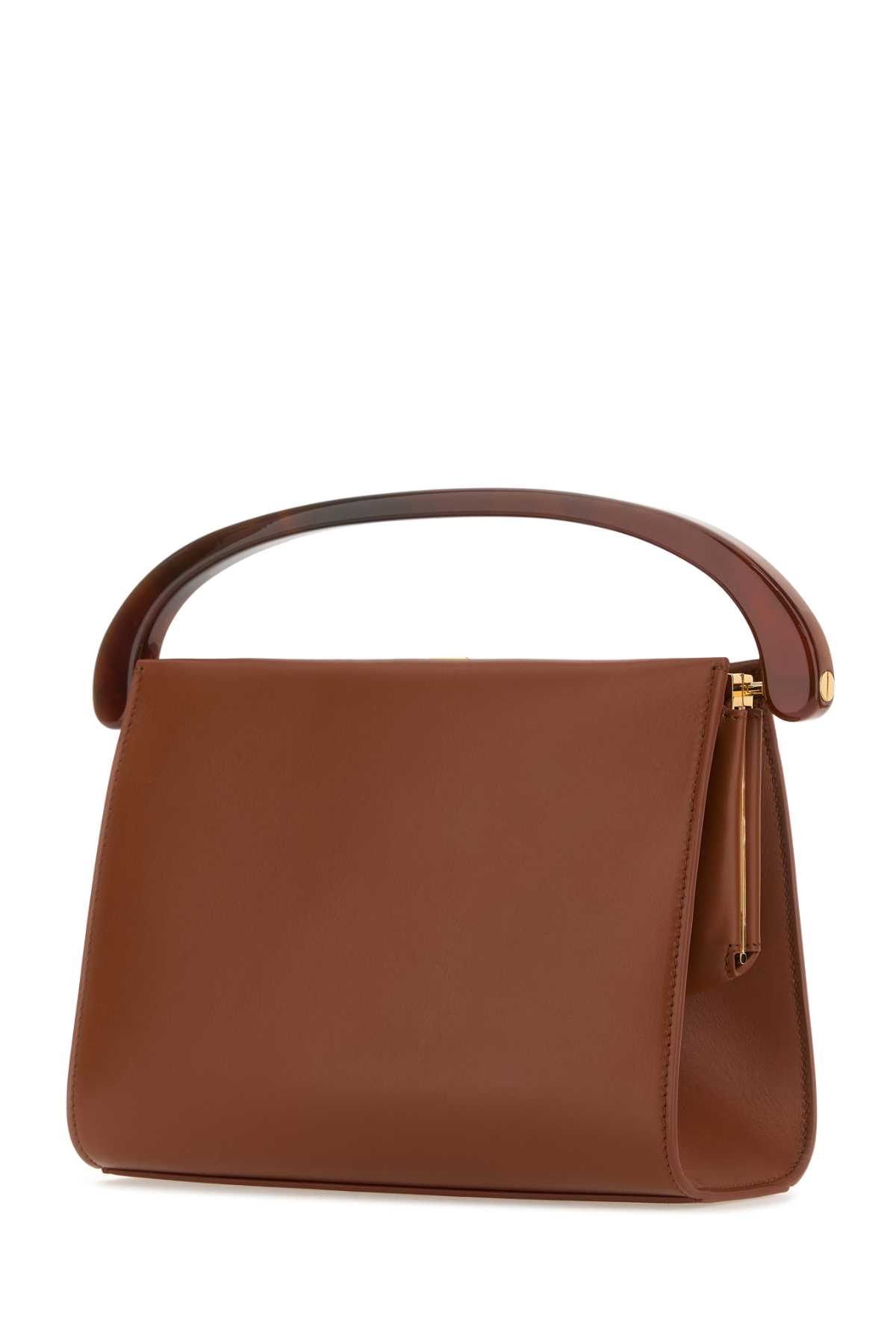 Caramel leather handbag 241011501104712 (Dries Van Noten / ハンドバッグ・ショルダーバッグ ) | Dries Van Noten (ドリスヴァンノッテン)(1)