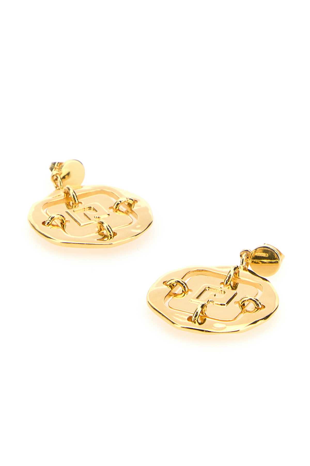 Gold metal earrings 23FBB0267MET083P710 (Rabanne / ピアス・イヤリング ) | Rabanne (ラバンヌ)(1)