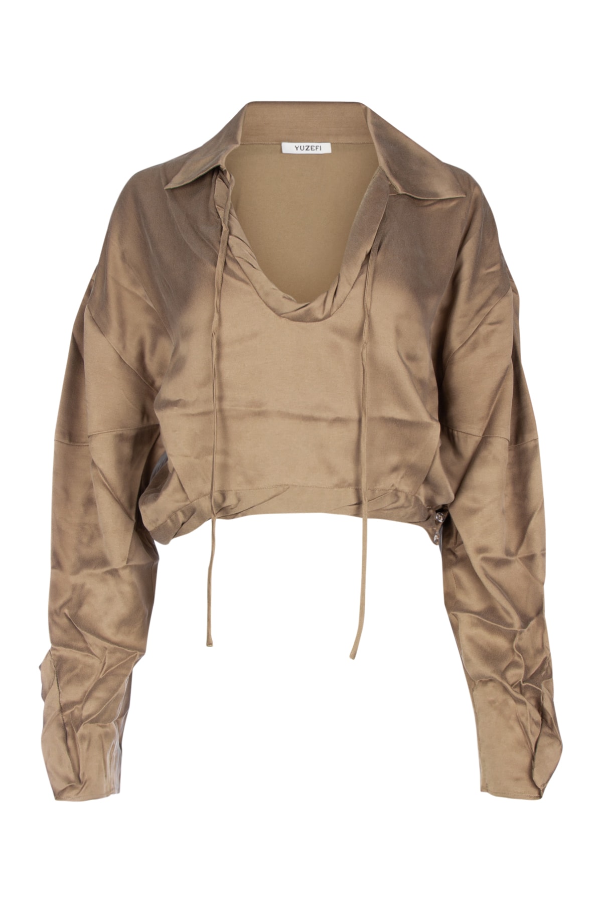 MAGLIA YUZRS23RWTP1023TAUPE (YUZEFI / シャツ・ブラウス ) | YUZEFI (ユゼフィ)