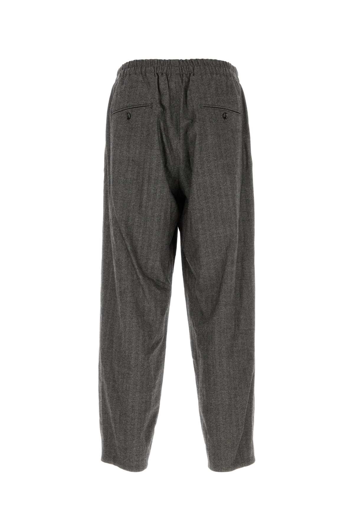 Dark grey stretch wool blend pant GM002253TE11812M1206 (GIORGIO ARMANI / パンツ ) | GIORGIO ARMANI (ジョルジオ アルマーニ)(1)