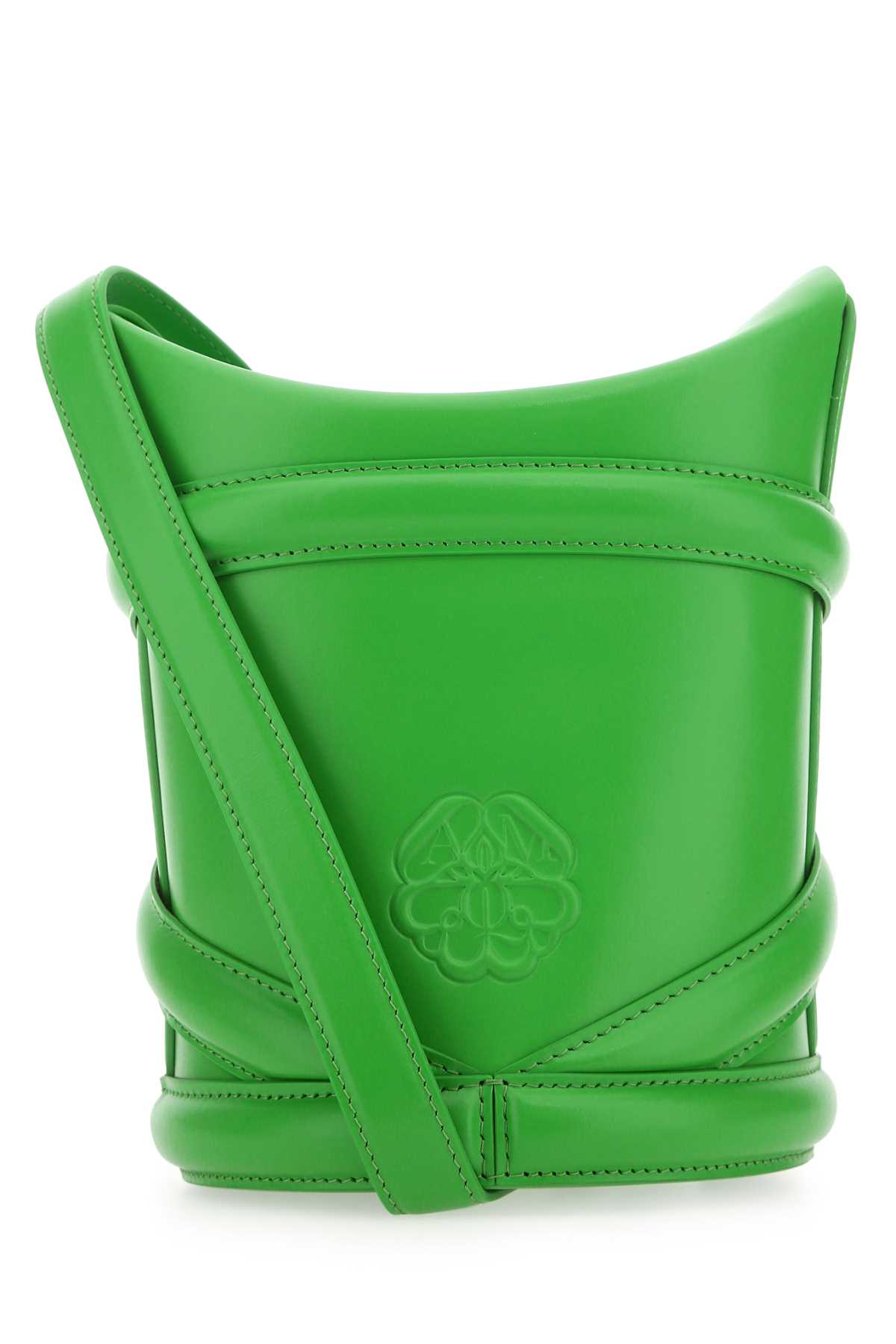 Grass green The Curve bucket hat 6564671YB423800 (Alexander McQUEEN / ハンドバッグ・ショルダーバッグ ) | Alexander McQUEEN (アレキサンダー・マックイーン)(2)