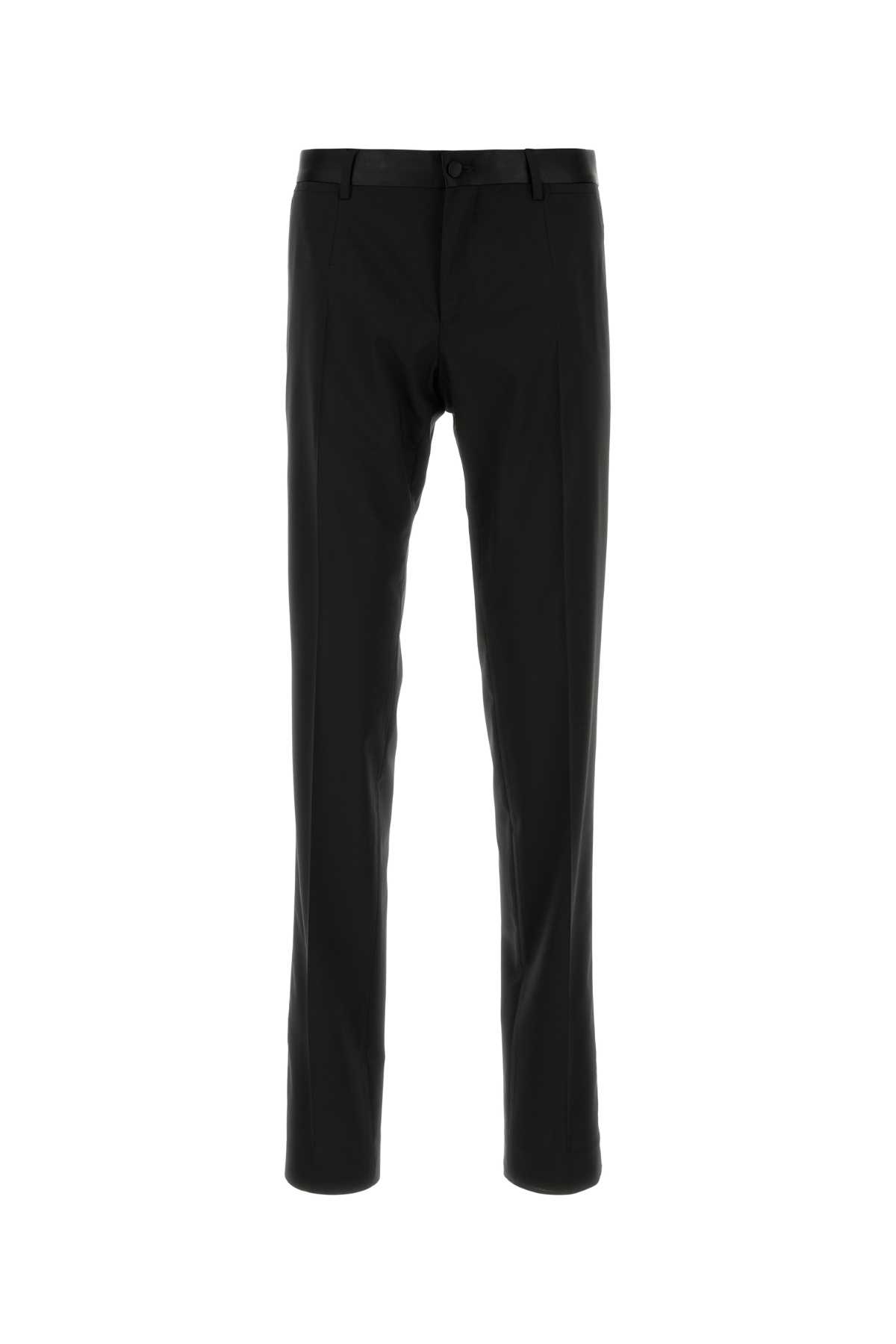 Black stretch wool blend pant GYA5MTGI726N0000 (Dolce & Gabbana / パンツ ) | Dolce & Gabbana (ドルチェガッバーナ)