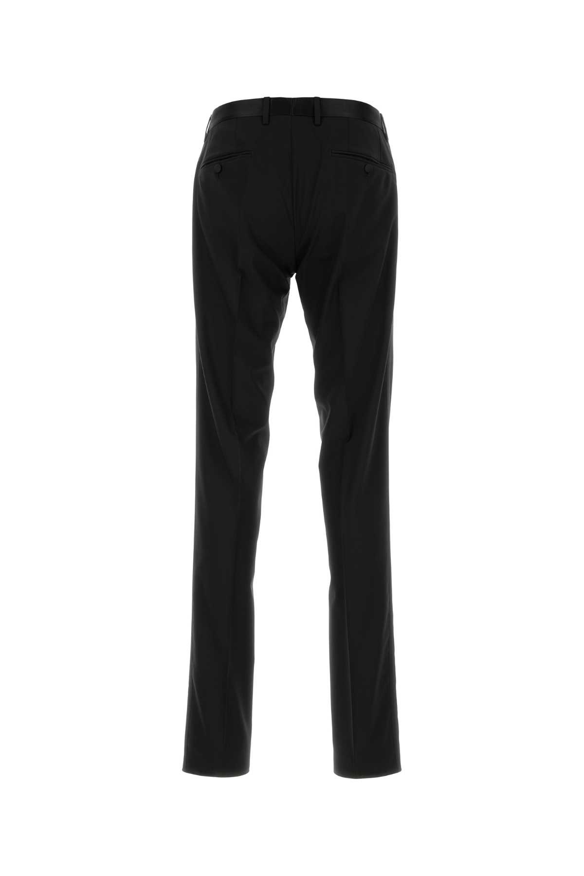Black stretch wool blend pant GYA5MTGI726N0000 (Dolce & Gabbana / パンツ ) | Dolce & Gabbana (ドルチェガッバーナ)(1)