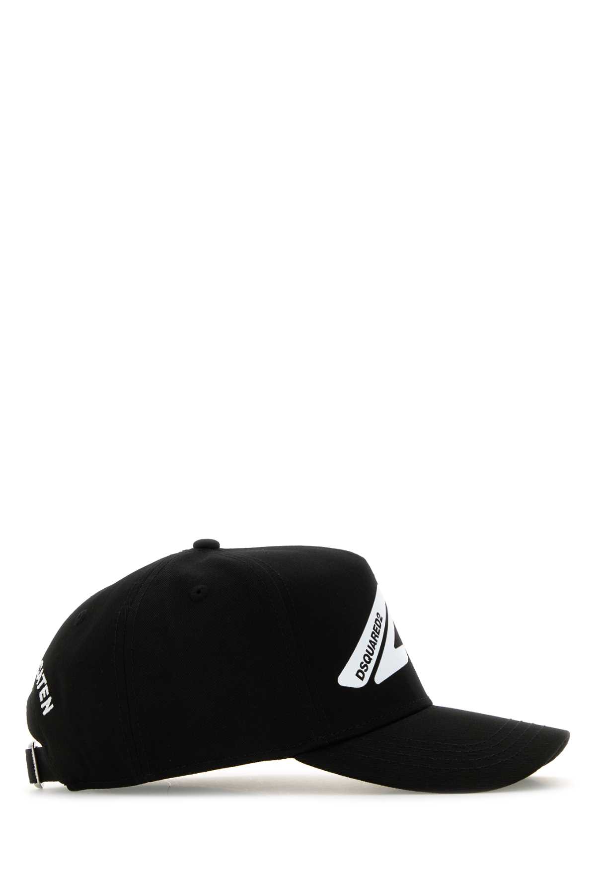 Black cotton baseball cap BCW088805C00001M063 (Dsquared2 / 帽子 ) | Dsquared2 (ディースクエアード)(1)