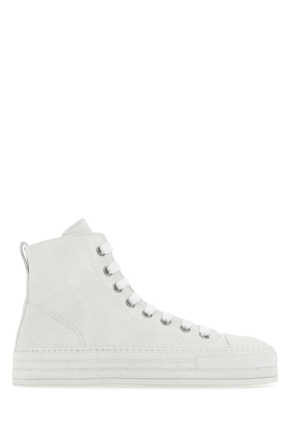 Chalk suede sneakers 2201WN01375001001 (Ann Demeulemeester / スニーカー ) | Ann Demeulemeester (アンドゥムルメステール)