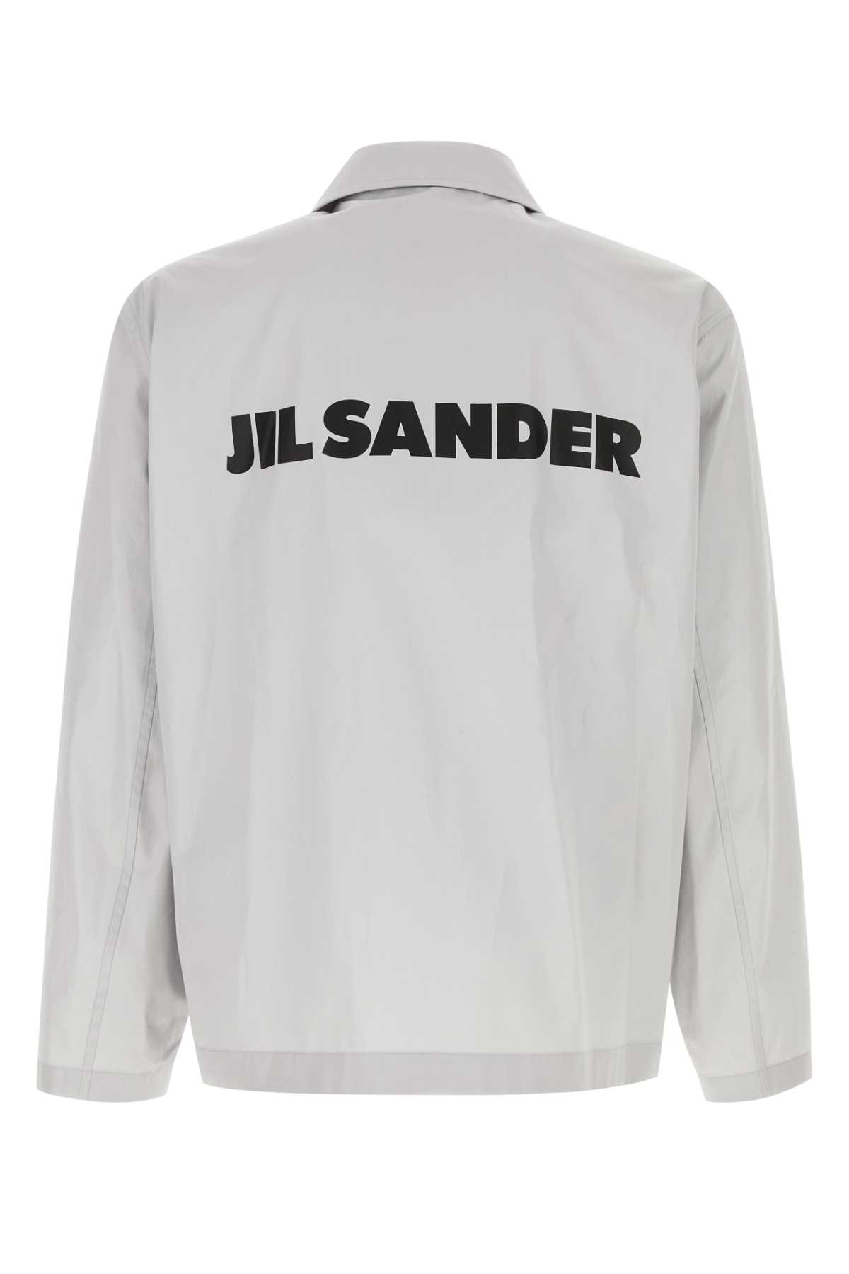Light grey cotton windbreaker J54BN0002J45306058 (Jil Sander / カジュアルジャケット ) | Jil Sander (ジルサンダー)(1)