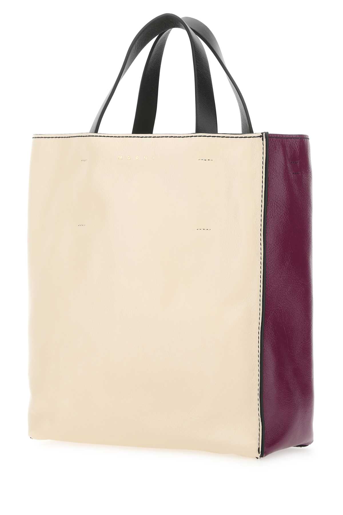 Multicolor leather Museo Soft handbag SHMP0018L0P2644ZO189 (Marni / トートバッグ ) | Marni (マルニ)(1)