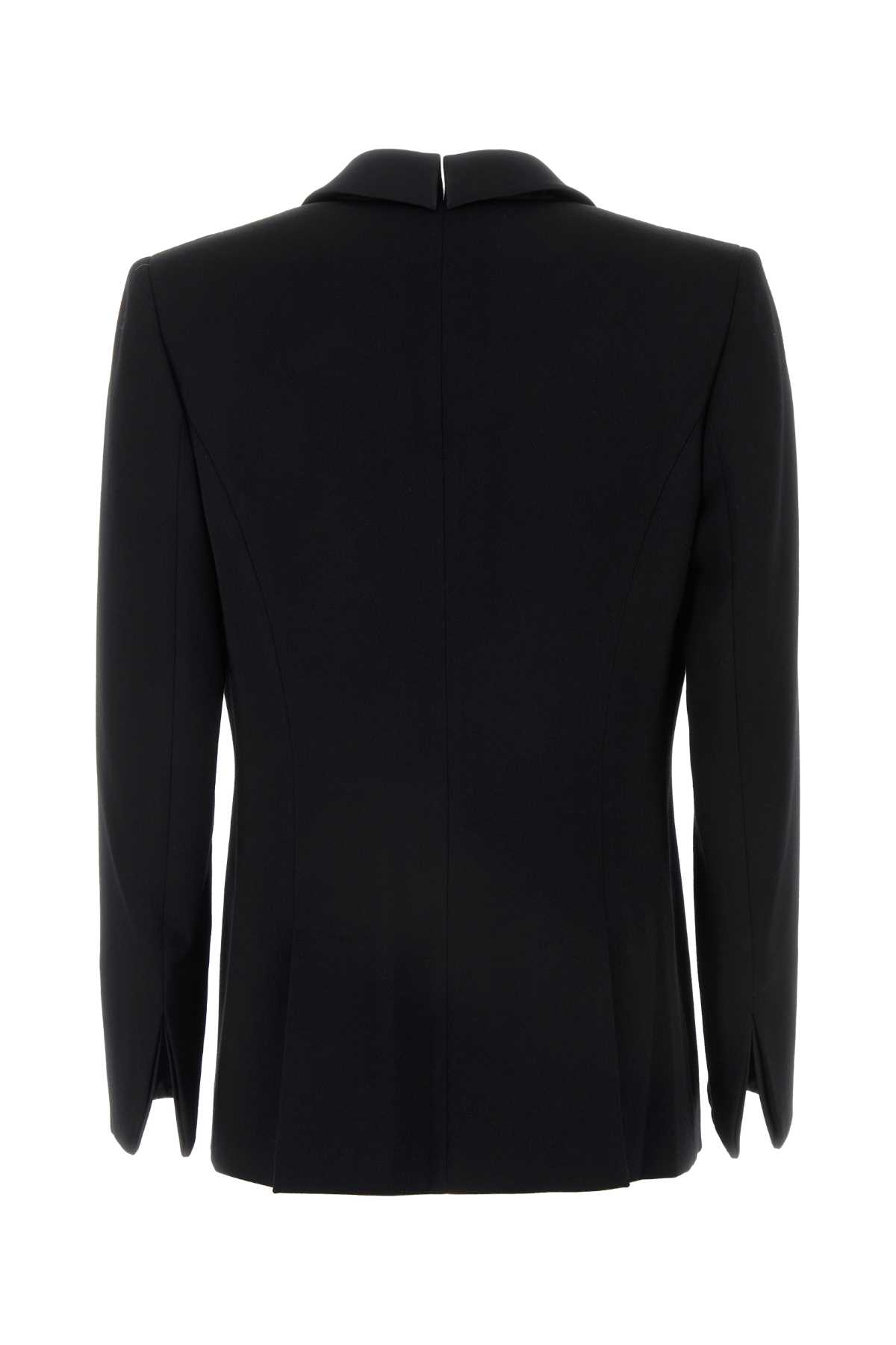 Black wool blazer GW000142TE10936UC001 (GIORGIO ARMANI / ブレザー・ジャケット ) | GIORGIO ARMANI (ジョルジオ アルマーニ)(1)