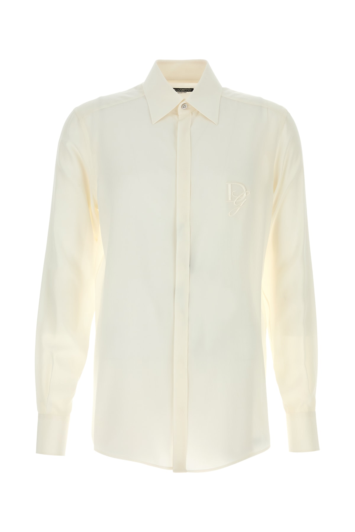 White crepe shirt G5MO1ZFU1UQW0111 (Dolce & Gabbana / シャツ・ブラウス ) | Dolce & Gabbana (ドルチェガッバーナ)
