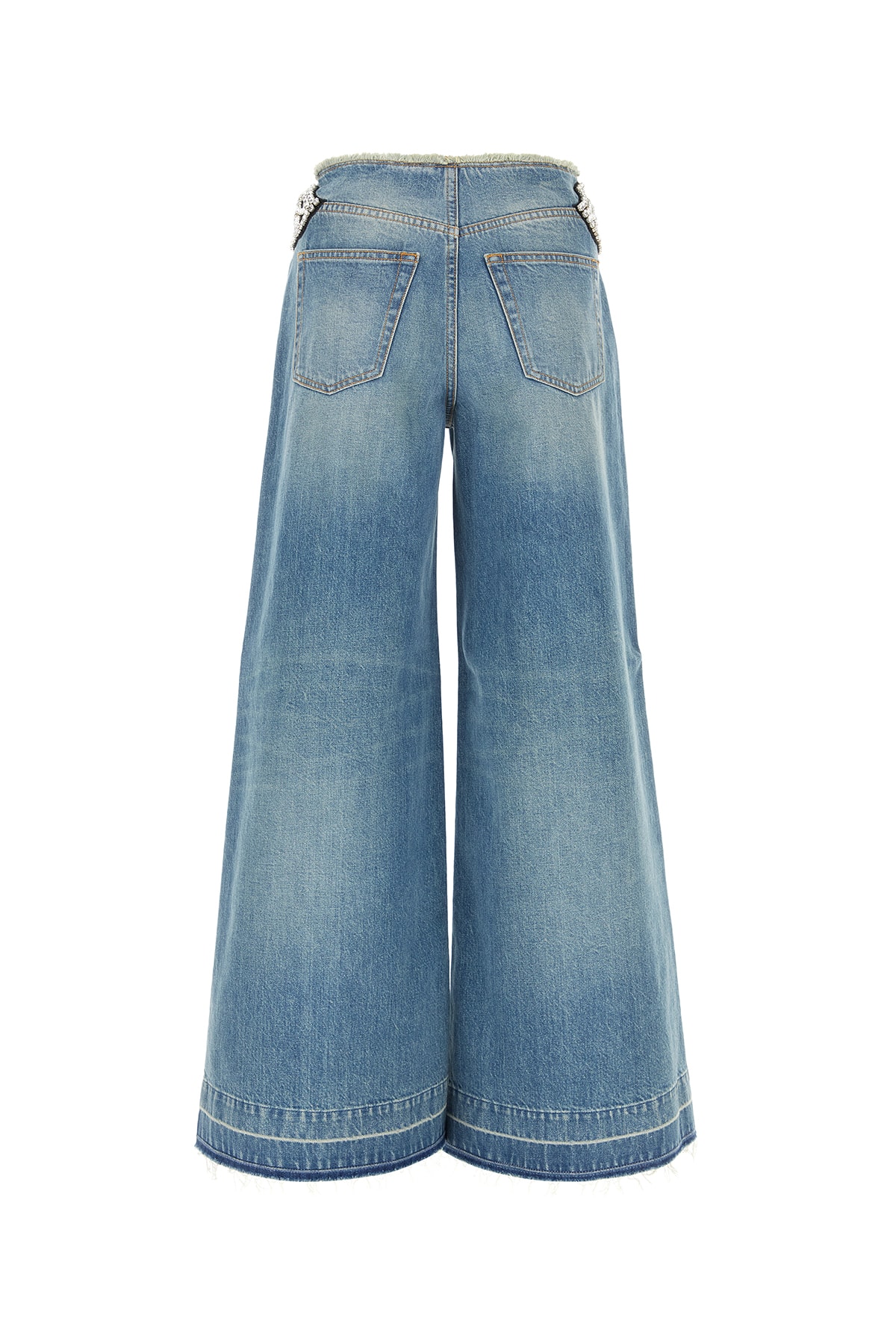 EMBELLISHED FEATHER CUT OUT JEANS 6D03023SPH844052 (Stella McCartney / ジーンズ ) | Stella McCartney (ステラ マッカートニー)(1)