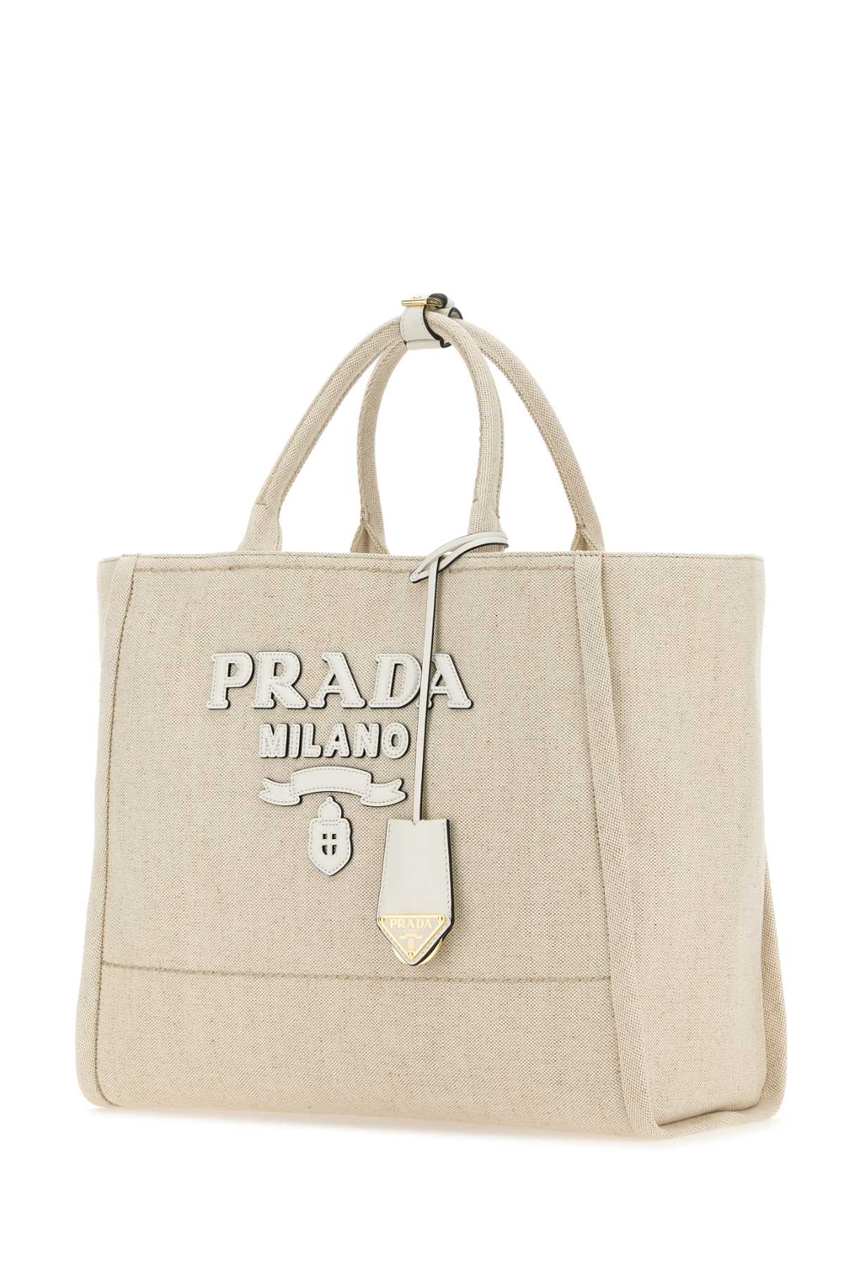 Sand canvas shopping bag 1BG473VOHO2DLIF0N86 (Prada / トートバッグ ) | Prada (プラダ)(1)