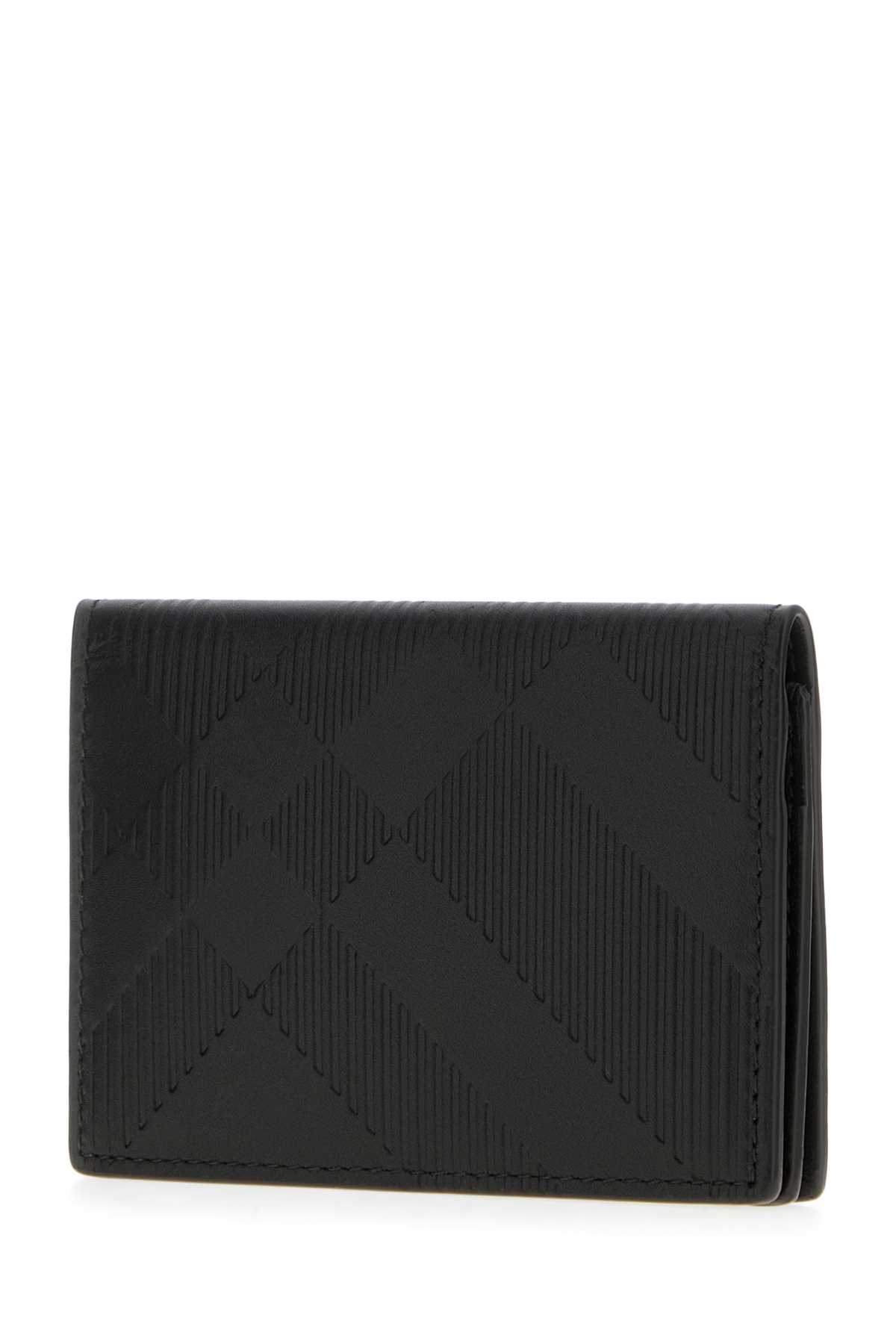 Black leather card holder 8103993A1189 (Burberry / 財布・カードケース ) | Burberry (バーバリー)(1)