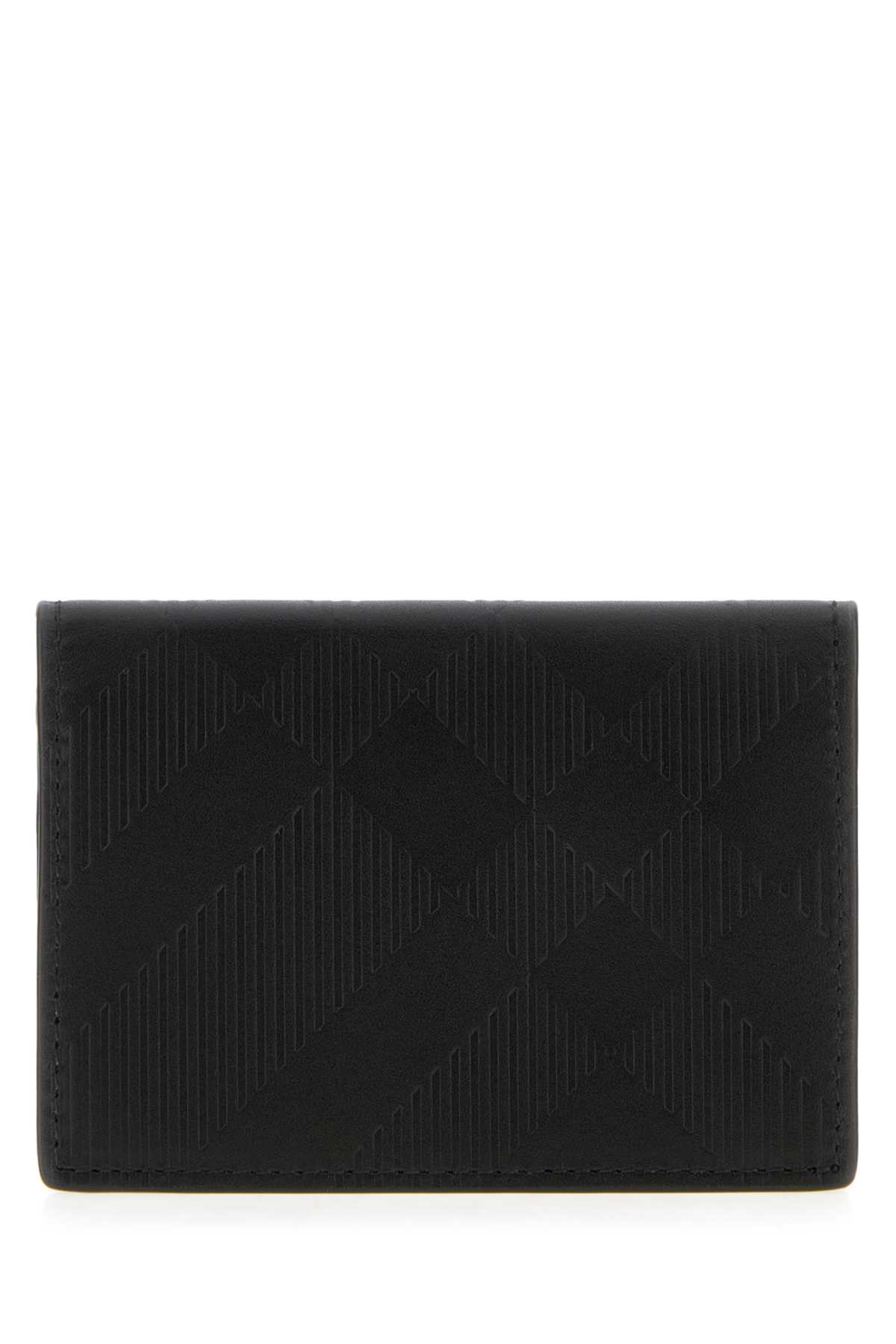 Black leather card holder 8103993A1189 (Burberry / 財布・カードケース ) | Burberry (バーバリー)(2)