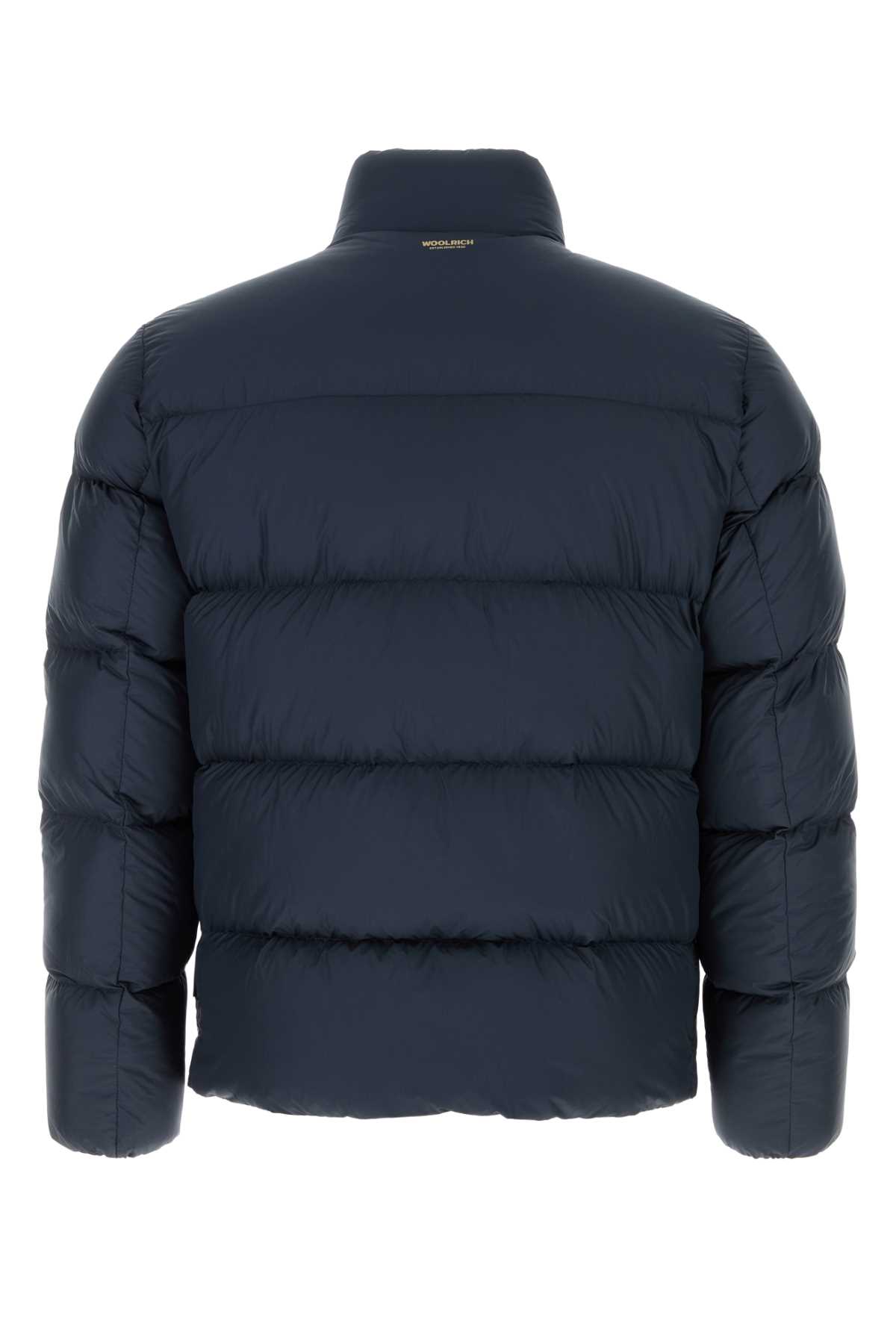 Navy blue polyester down jacket CFWOOU2086MRUT2635MELBLU (WOOLRICH / ダウンジャケット・コート ) | WOOLRICH (ウールリッチ)(1)