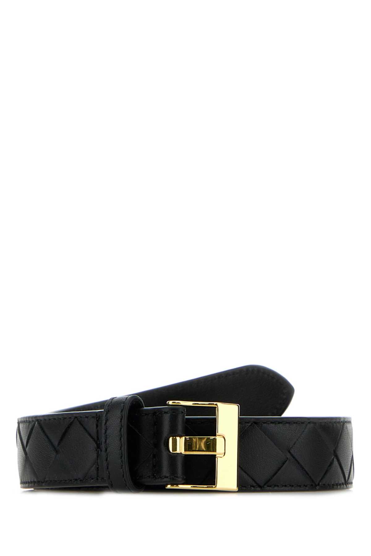 Black leather Watch belt 799048V4R431019 (Bottega Veneta / ベルト・サスペンダー ) | Bottega Veneta (ボッテガ・ヴェネタ)
