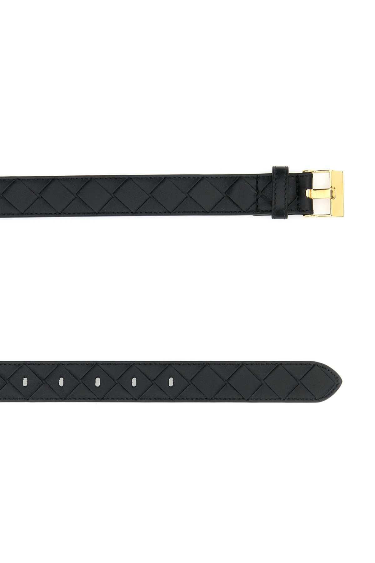 Black leather Watch belt 799048V4R431019 (Bottega Veneta / ベルト・サスペンダー ) | Bottega Veneta (ボッテガ・ヴェネタ)(1)