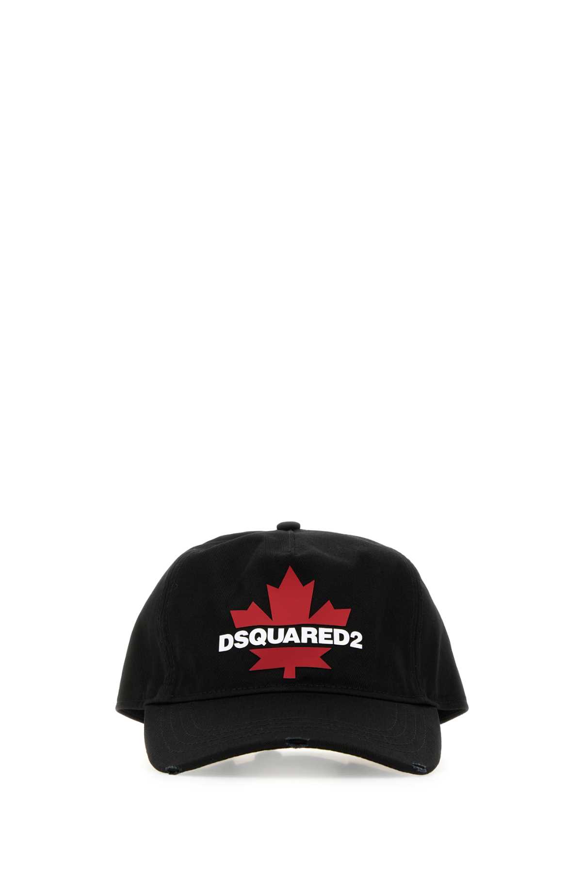 Black cotton baseball cap BCM076705C000012124 (Dsquared2 / 帽子 ) | Dsquared2 (ディースクエアード)