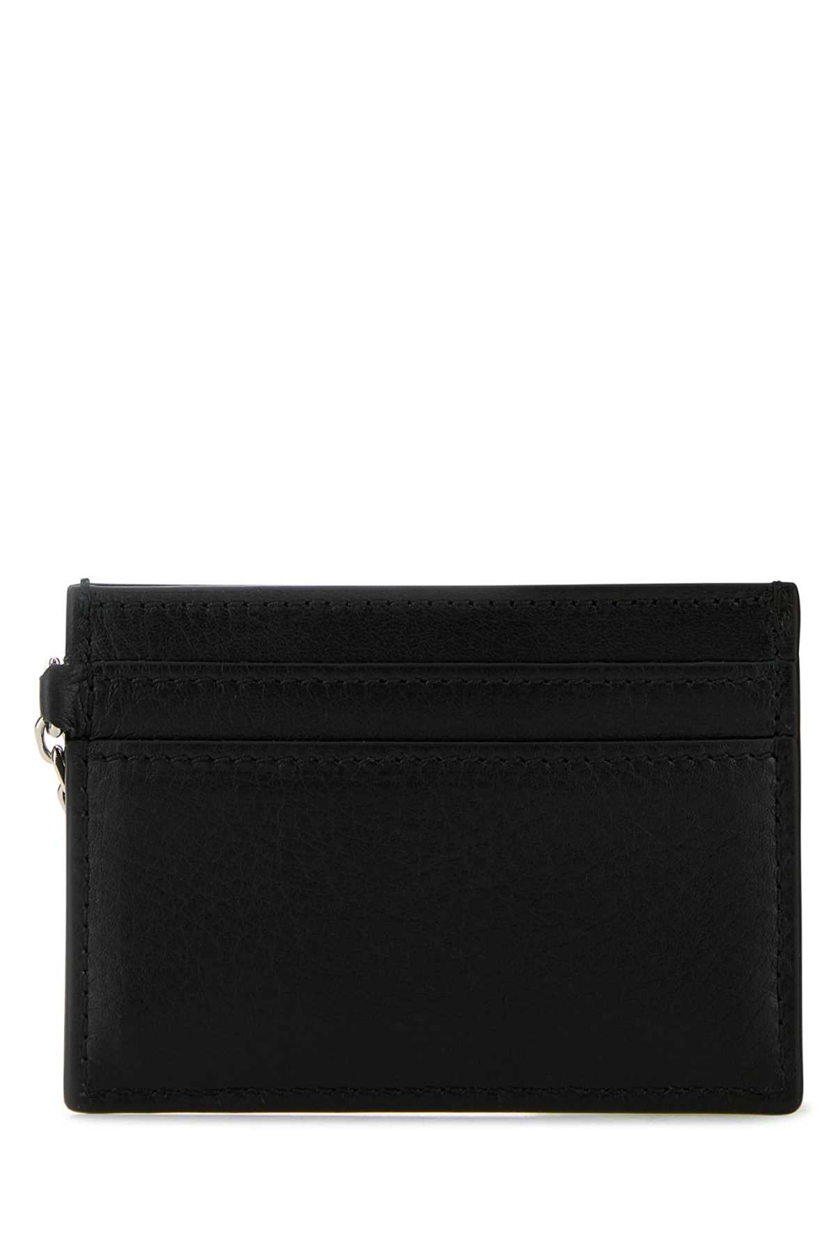 Black leather Sling card holder 8044341T1AN1000 (Alexander McQUEEN / 財布・カードケース ) | Alexander McQUEEN (アレキサンダー・マックイーン)(2)