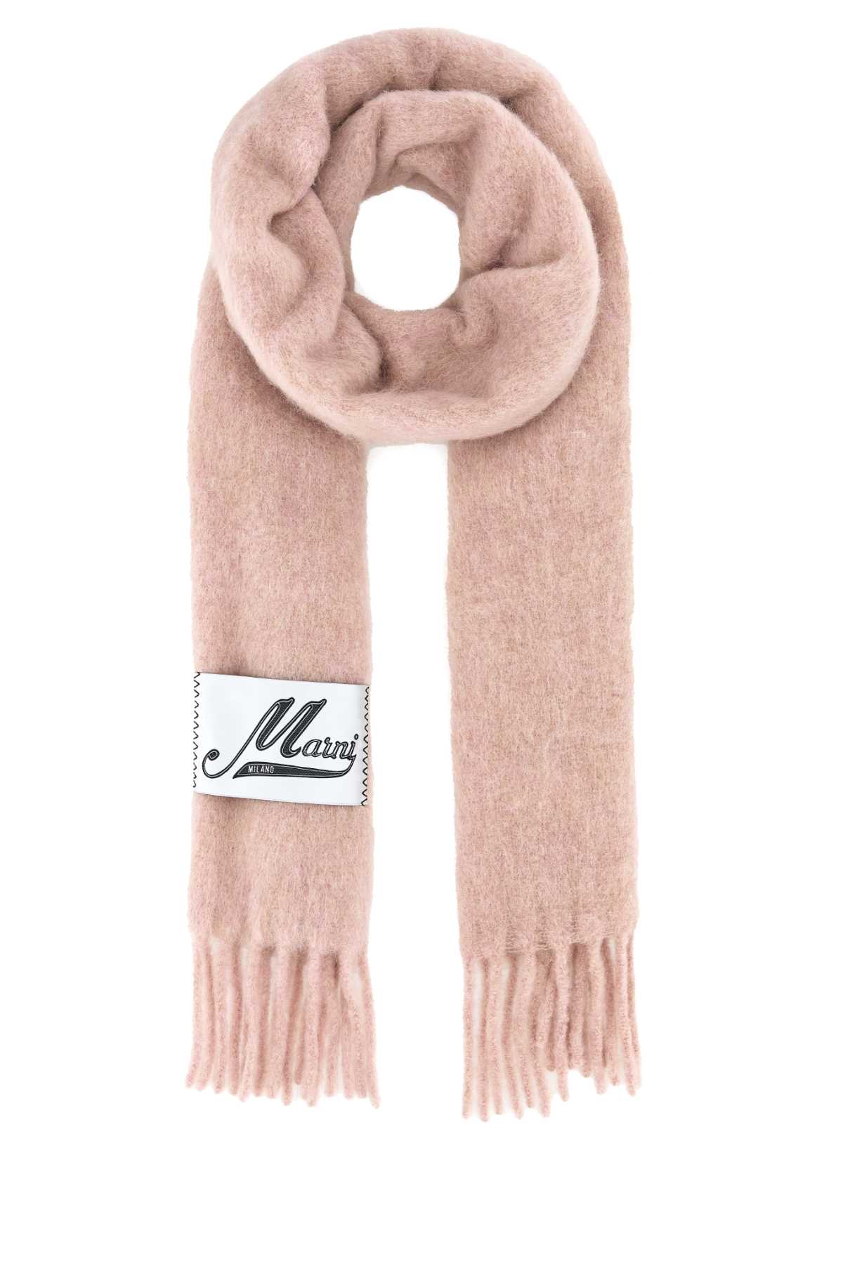 Pink alpaca blend scarf ASZC0005A0UTW91800C16 (Marni / スカーフ・マフラー ) | Marni (マルニ)