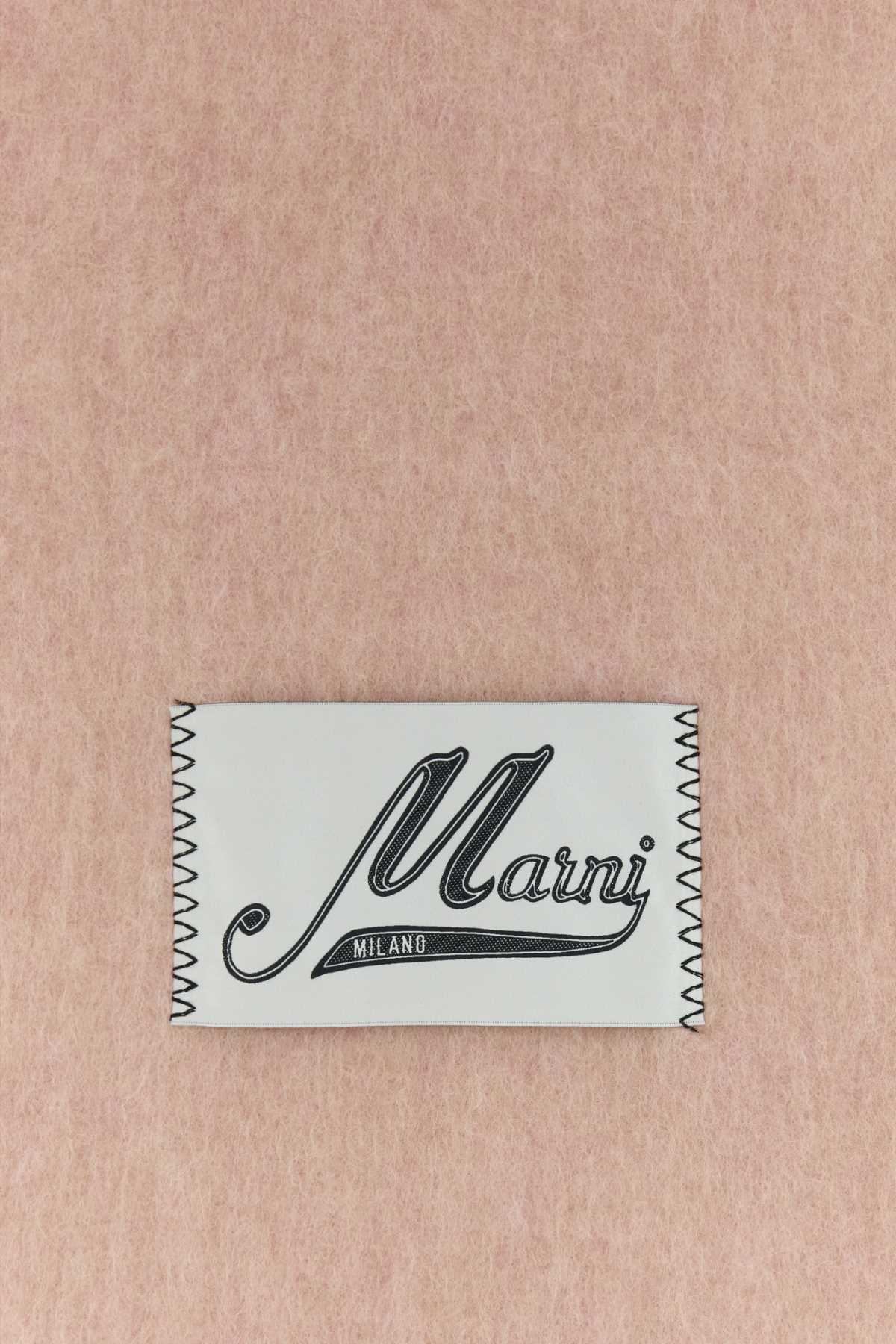 Pink alpaca blend scarf ASZC0005A0UTW91800C16 (Marni / スカーフ・マフラー ) | Marni (マルニ)(2)