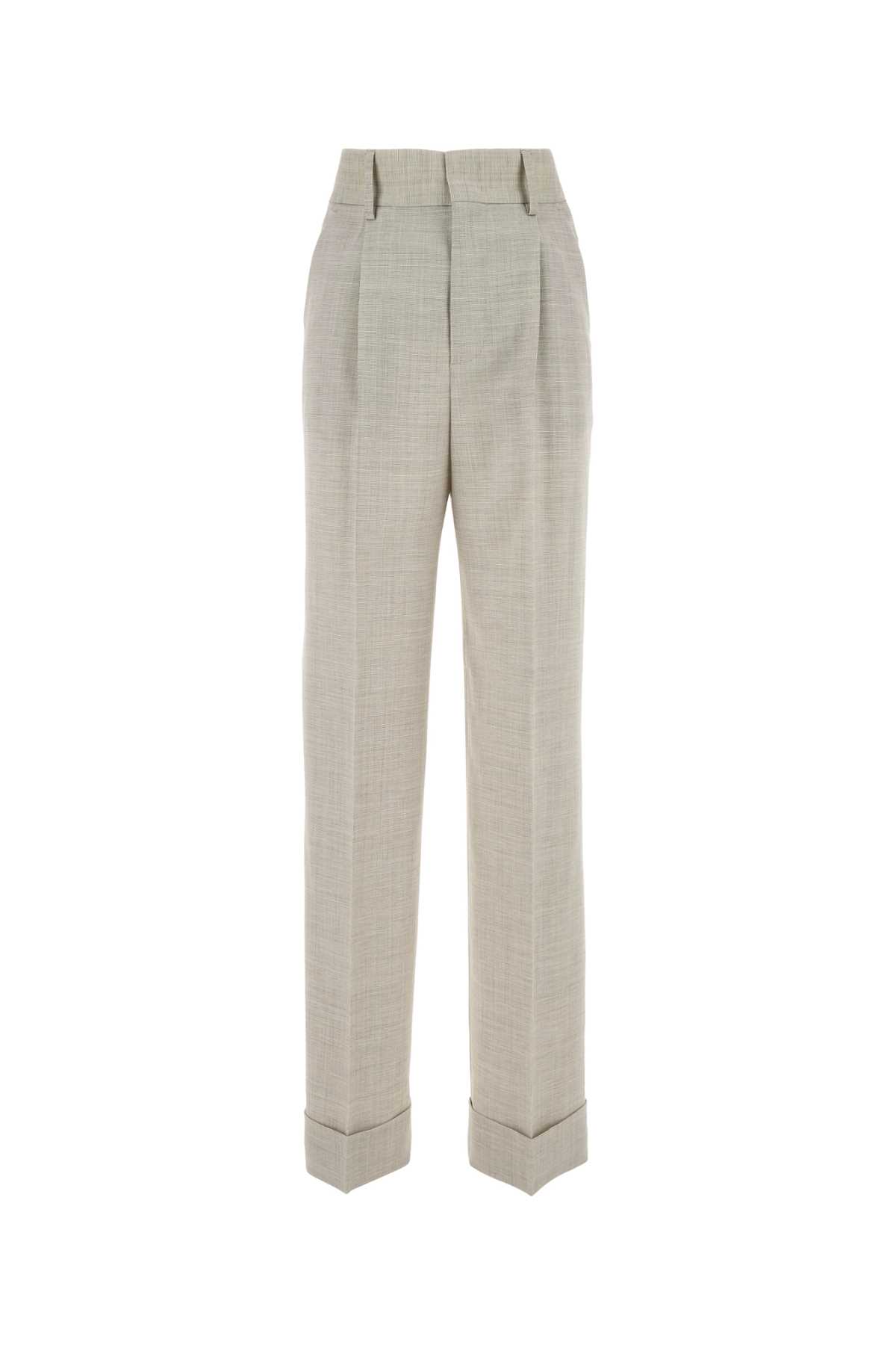 Melange light grey stretch wool blend pant A030707261002 (PHILOSOPHY / パンツ ) | PHILOSOPHY (フィロソフィ)