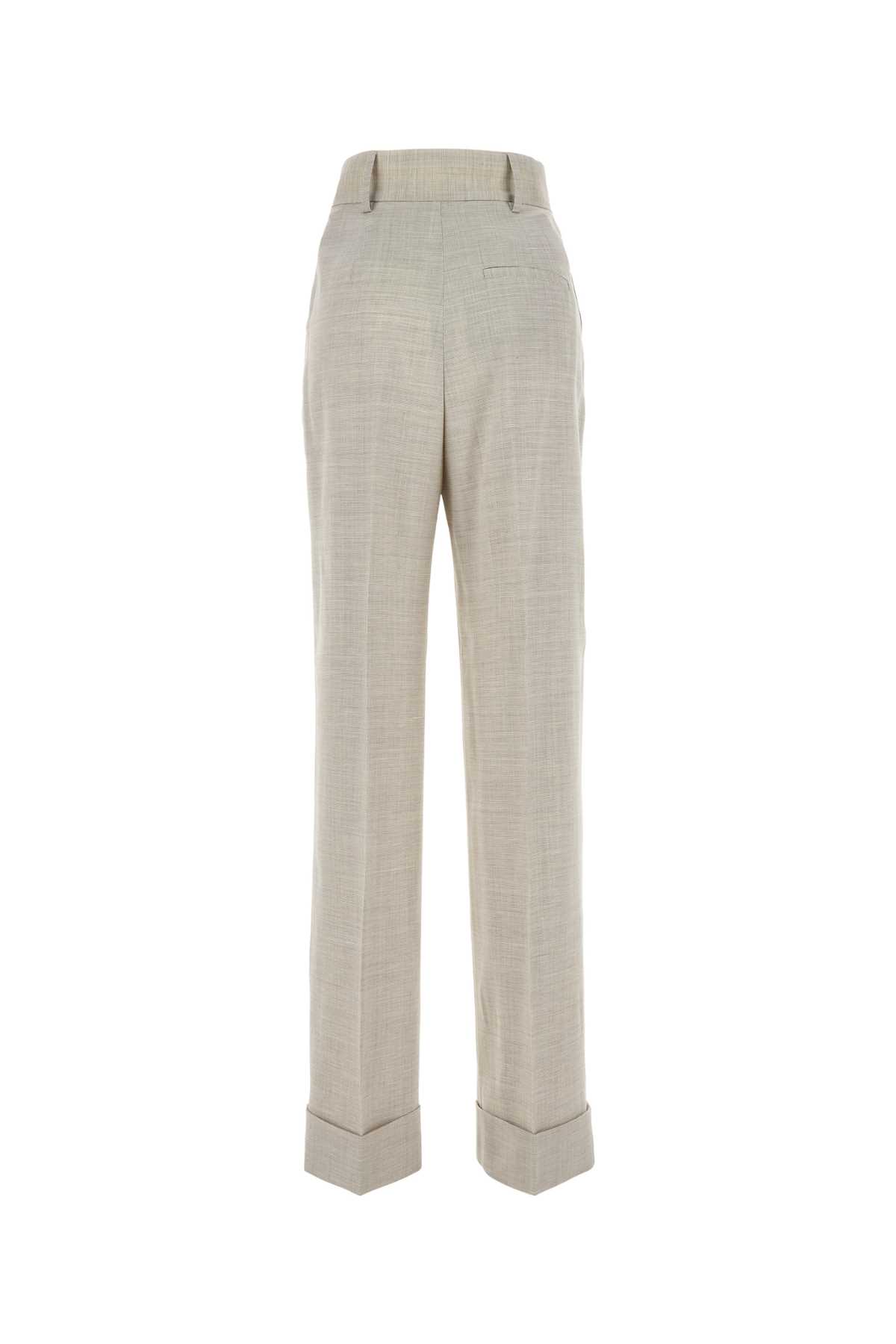 Melange light grey stretch wool blend pant A030707261002 (PHILOSOPHY / パンツ ) | PHILOSOPHY (フィロソフィ)(1)