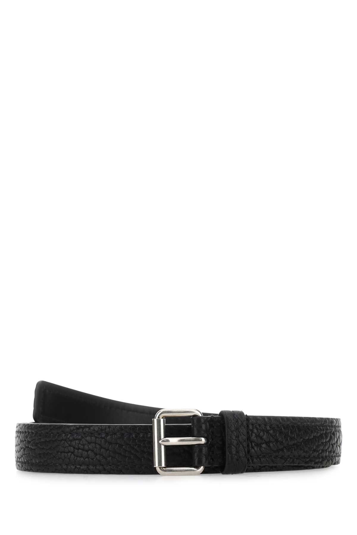 Black leather belt 2CS1062FLCF0002 (Prada / ベルト・サスペンダー ) | Prada (プラダ)