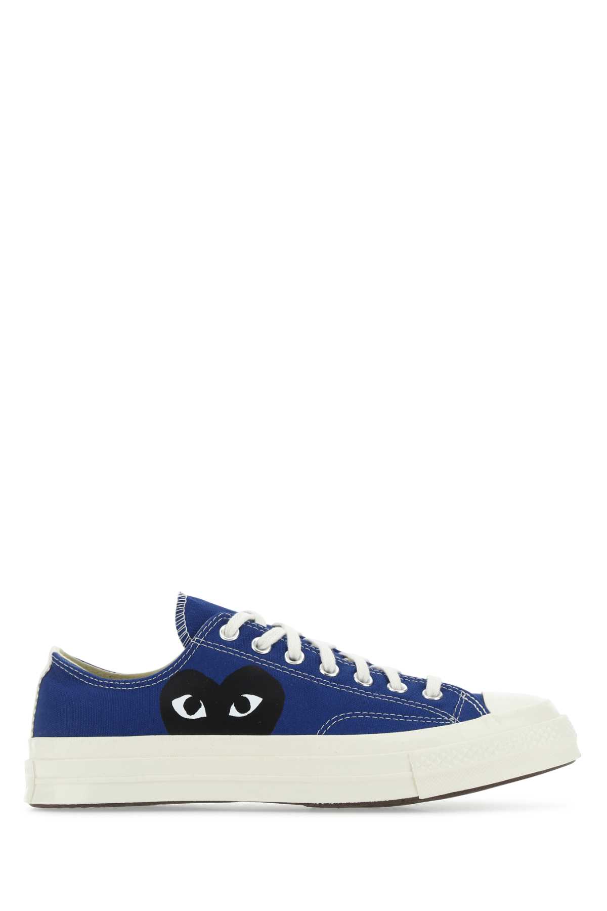 Blue canvas Comme Des Garçons X Converse sneakers P1K121BLUE (PLAY Comme Des Garçons / スニーカー ) | PLAY Comme Des Garçons (プレイ コムデギャルソン)