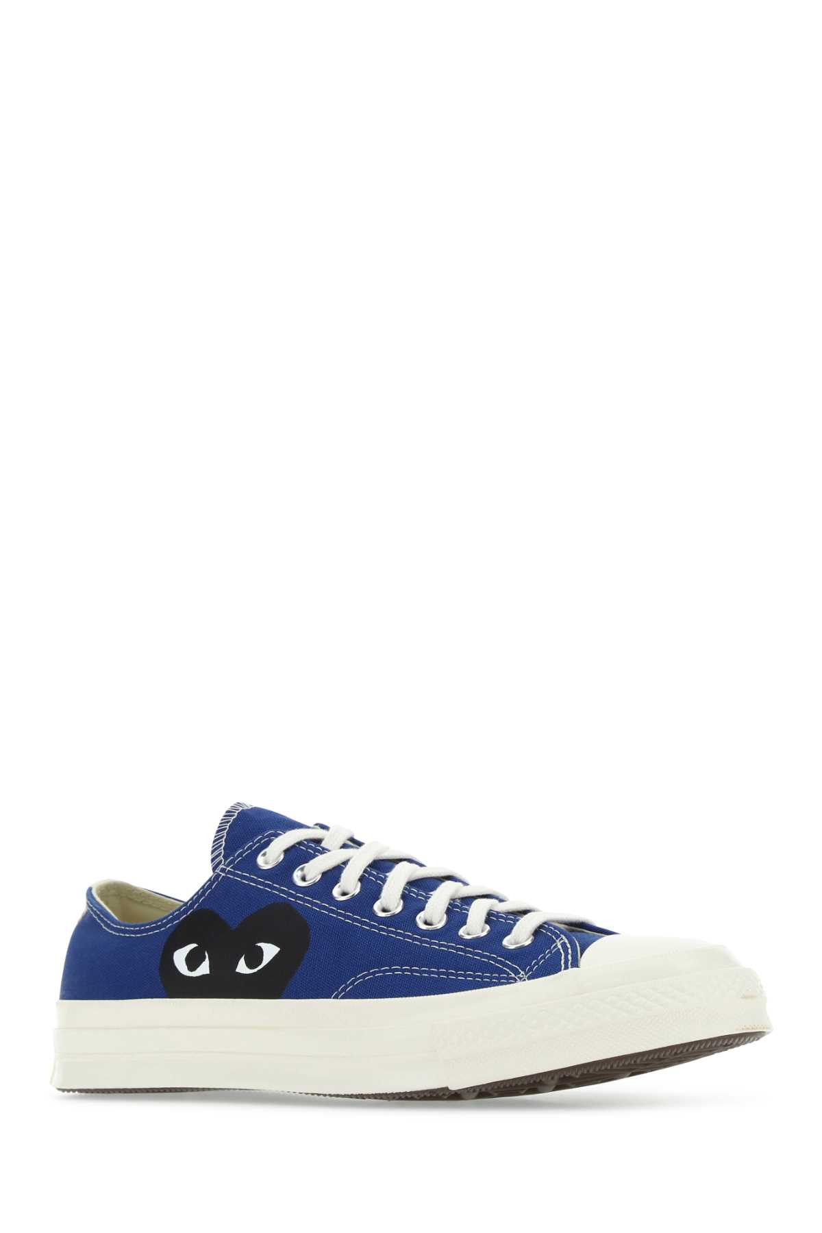 Blue canvas Comme Des Garçons X Converse sneakers P1K121BLUE (PLAY Comme Des Garçons / スニーカー ) | PLAY Comme Des Garçons (プレイ コムデギャルソン)(1)