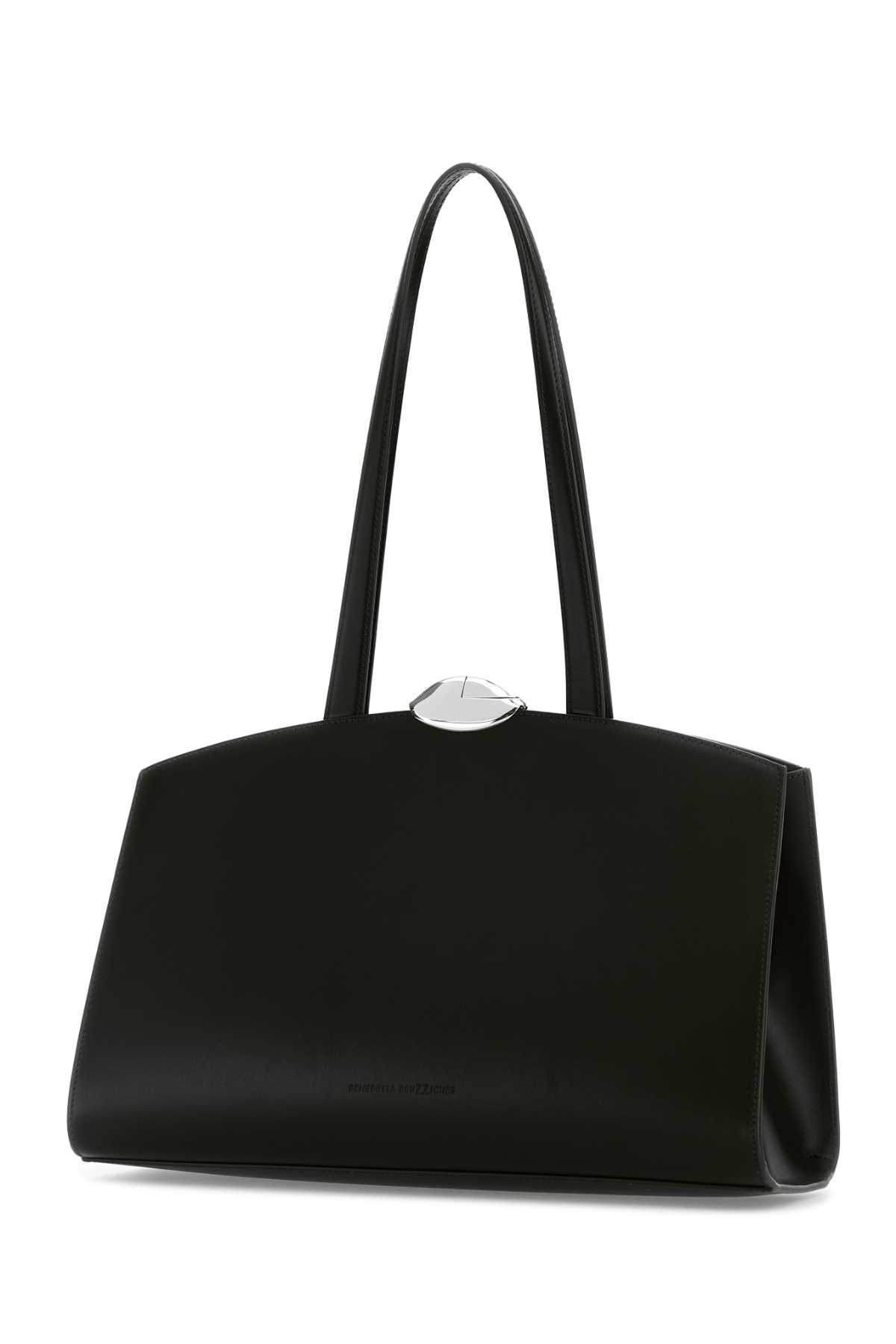 Black leather Serena shopping bag 0102052NIGHTLY (BENEDETTA BRUZZICHES / トートバッグ ) | BENEDETTA BRUZZICHES (ベネデッタ・ブルッツィケス)(1)