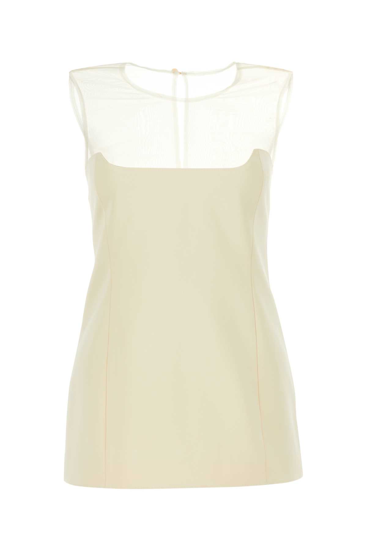 Ivory cotton blend top 2307170W170108 (KHAITE / タンクトップ・キャミソール ) | KHAITE (ケイト)