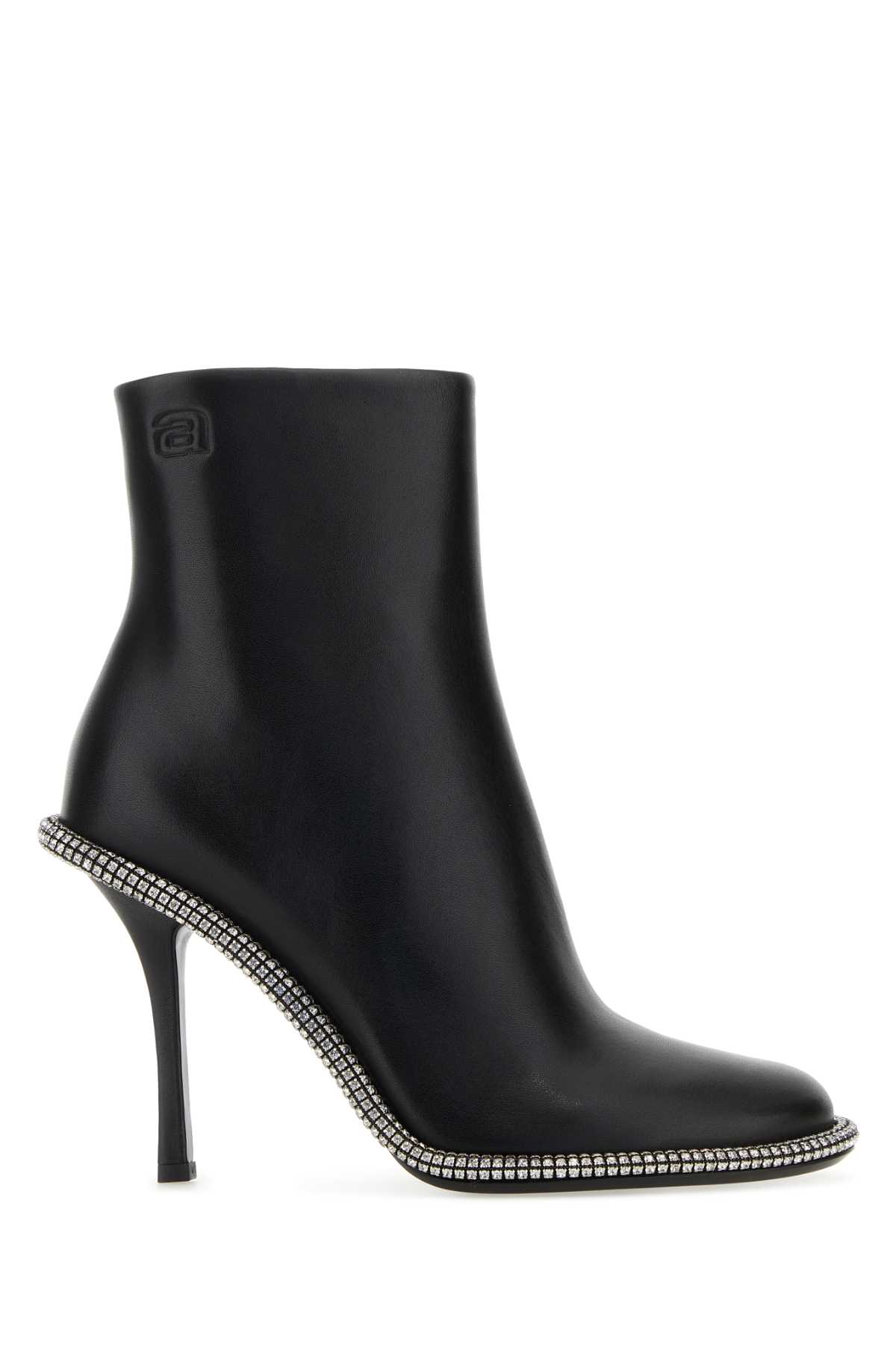 Black leather Kira 105 ankle boots 30423B001001 (alexanderwang / ブーツ ) | alexanderwang (アレキサンダーワン)