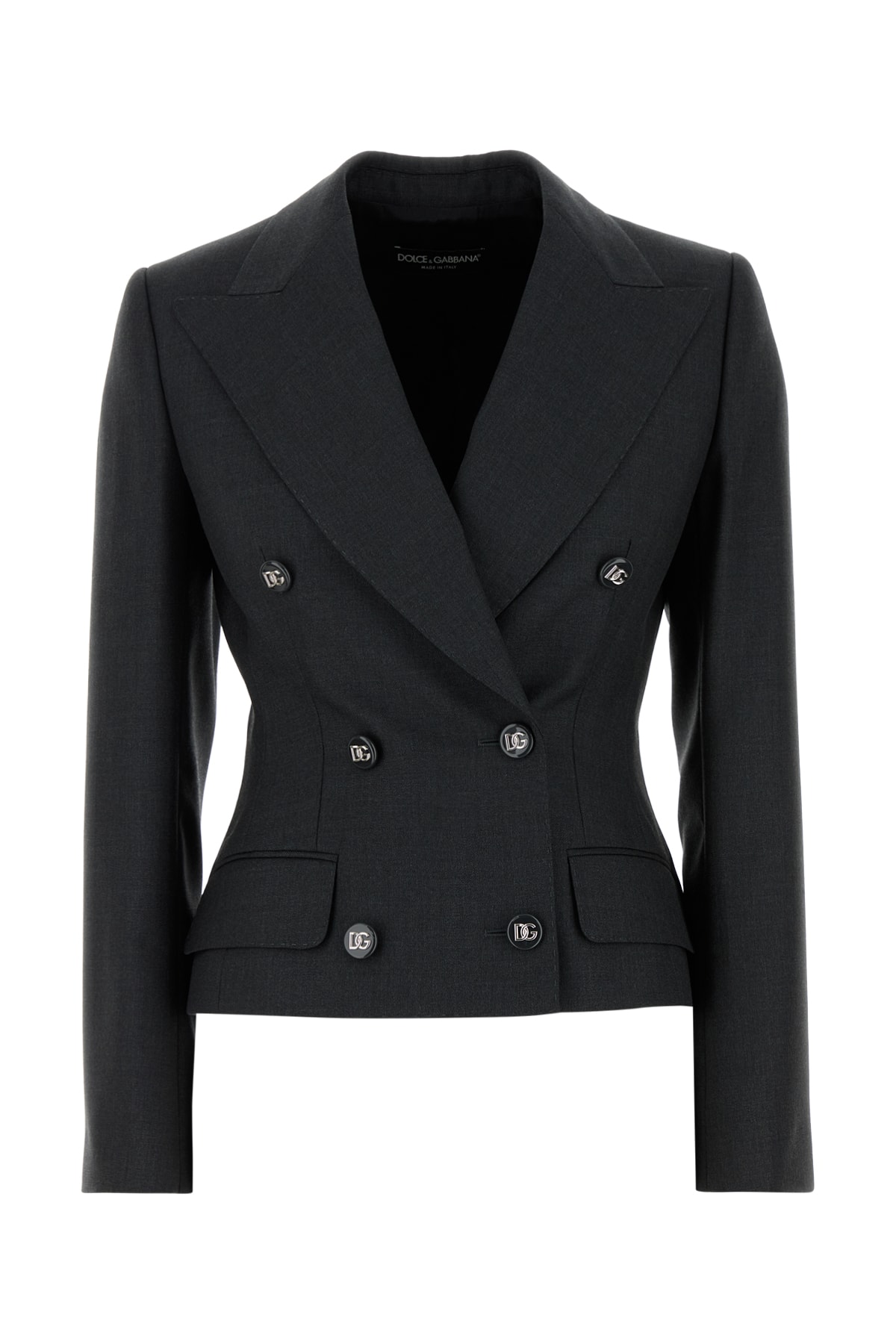 Dark grey wool blazer F27DJTFU287S8290 (Dolce & Gabbana / カジュアルジャケット ) | Dolce & Gabbana (ドルチェガッバーナ)