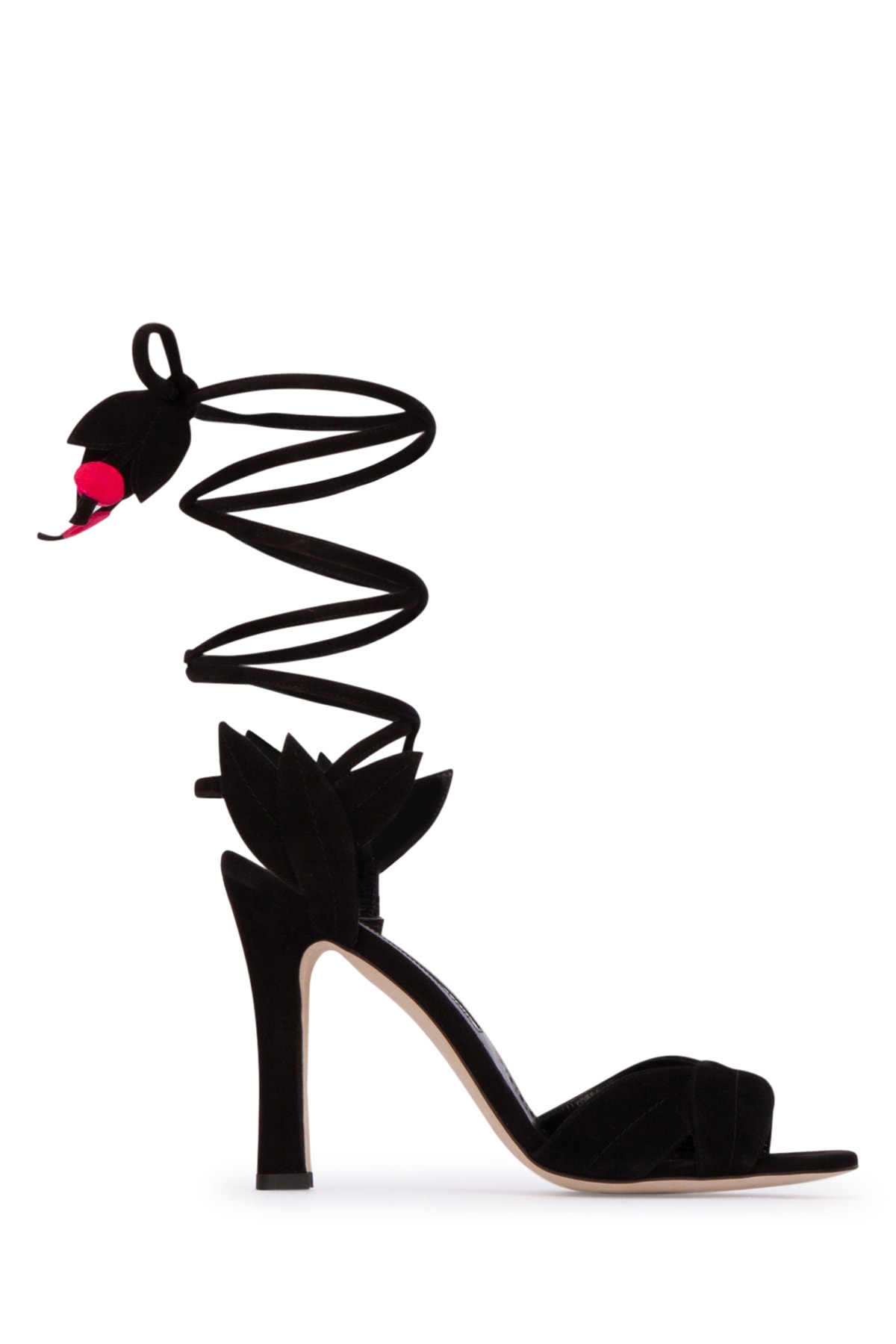 SCARPE CON TACCO OSSIE1232146BLCK (MANOLO BLAHNIK / サンダル ) | MANOLO BLAHNIK (マノロ ブラニク)