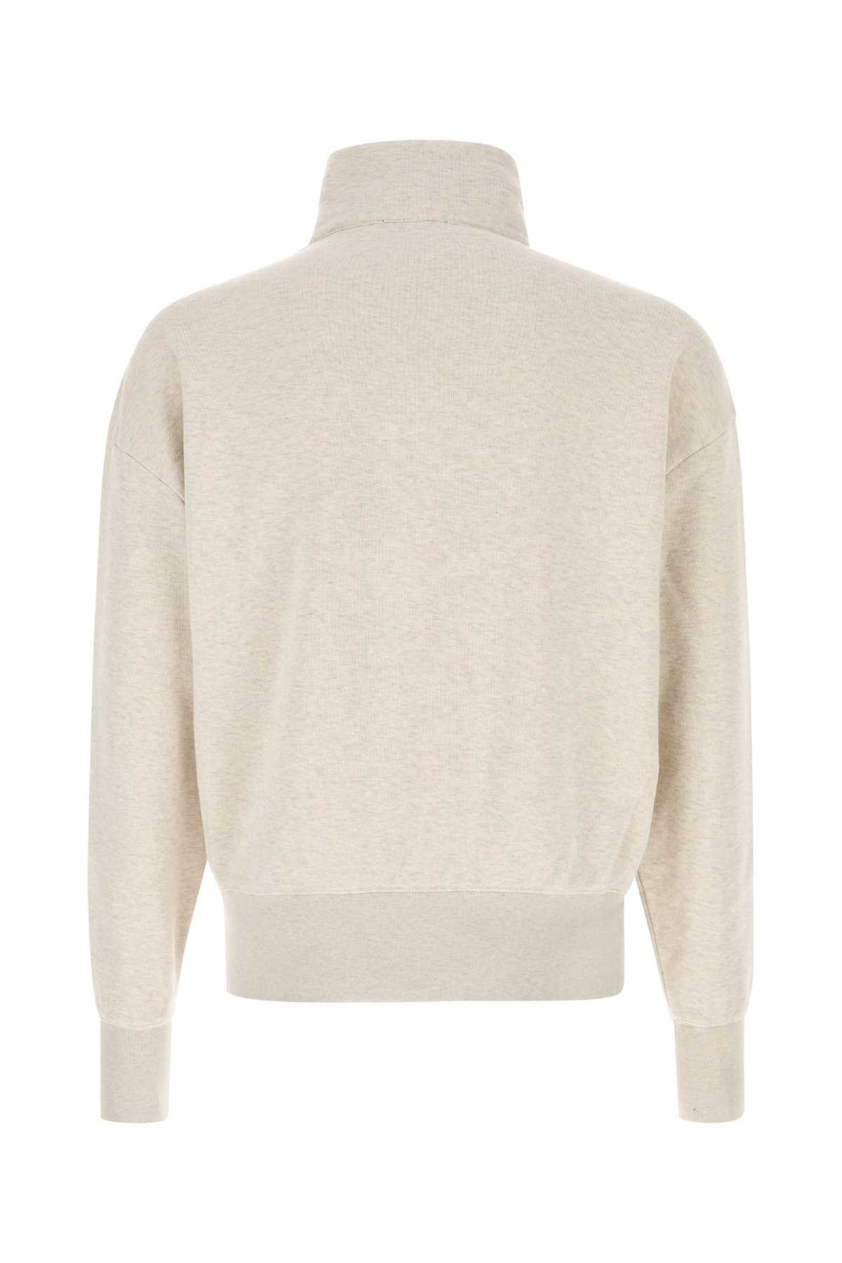 Melange sand cotton sweatshirt UJL39CSOOO17IPF0018 (Prada / スウェット・フーディー ) | Prada (プラダ)(1)
