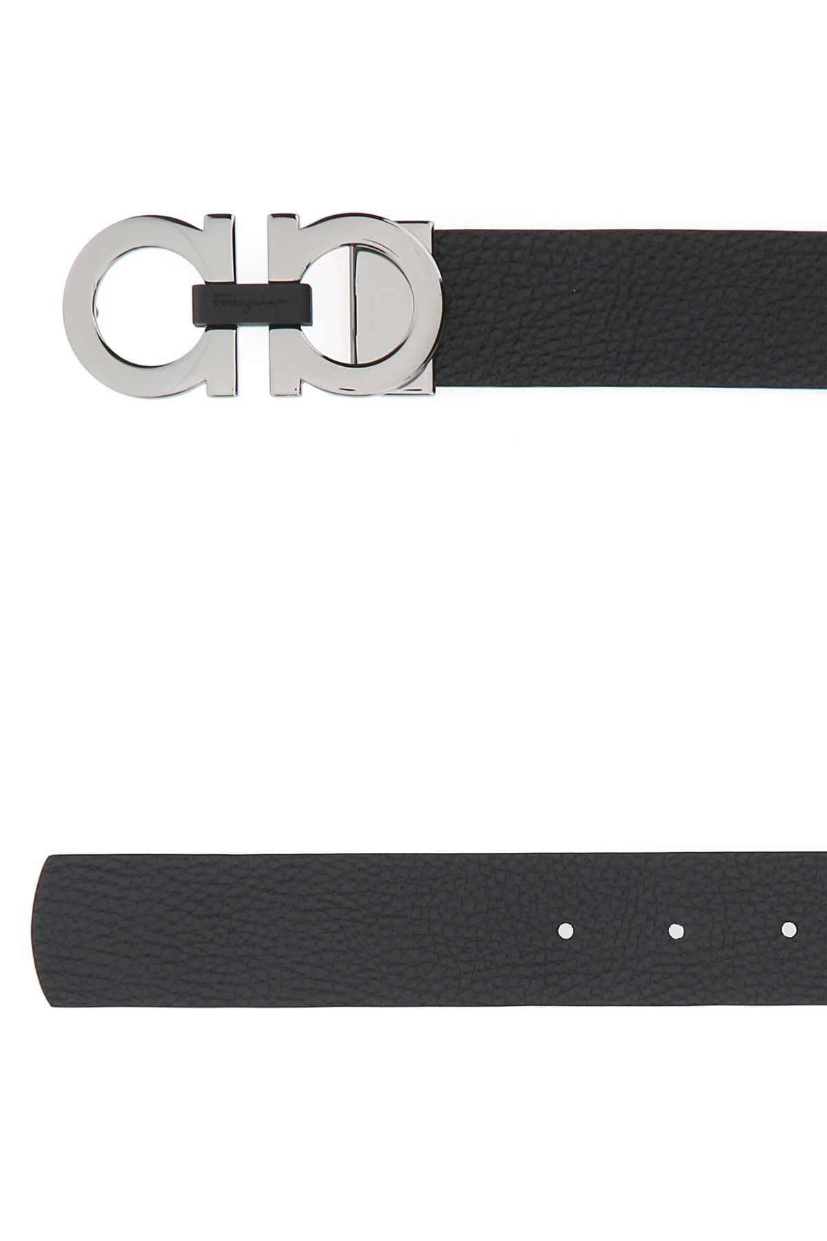 Black leather reversible belt 678783476361NEROHICKORY (FERRAGAMO / ベルト・サスペンダー ) | FERRAGAMO (フェラガモ)(1)