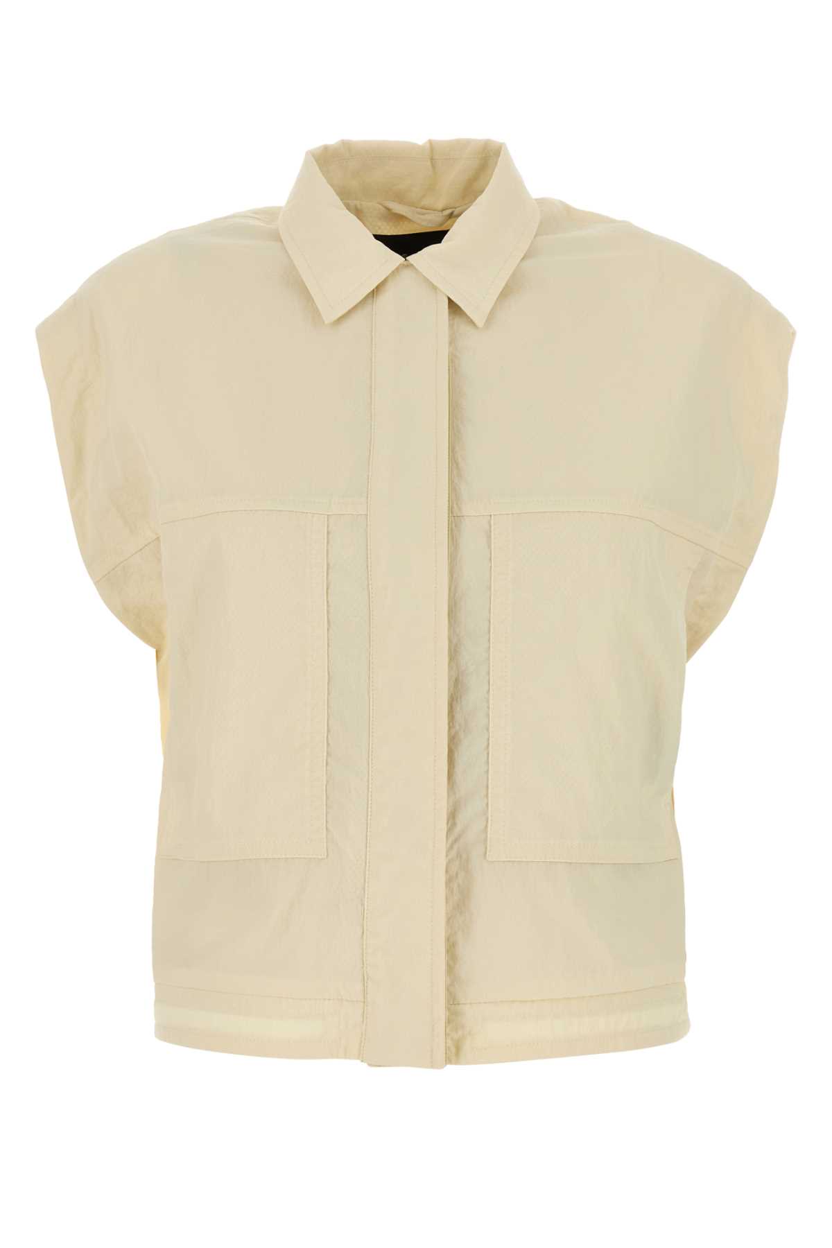 Cream nylon vest GI00121DL128271115 (Herno / ベスト ) | Herno (ヘルノ)