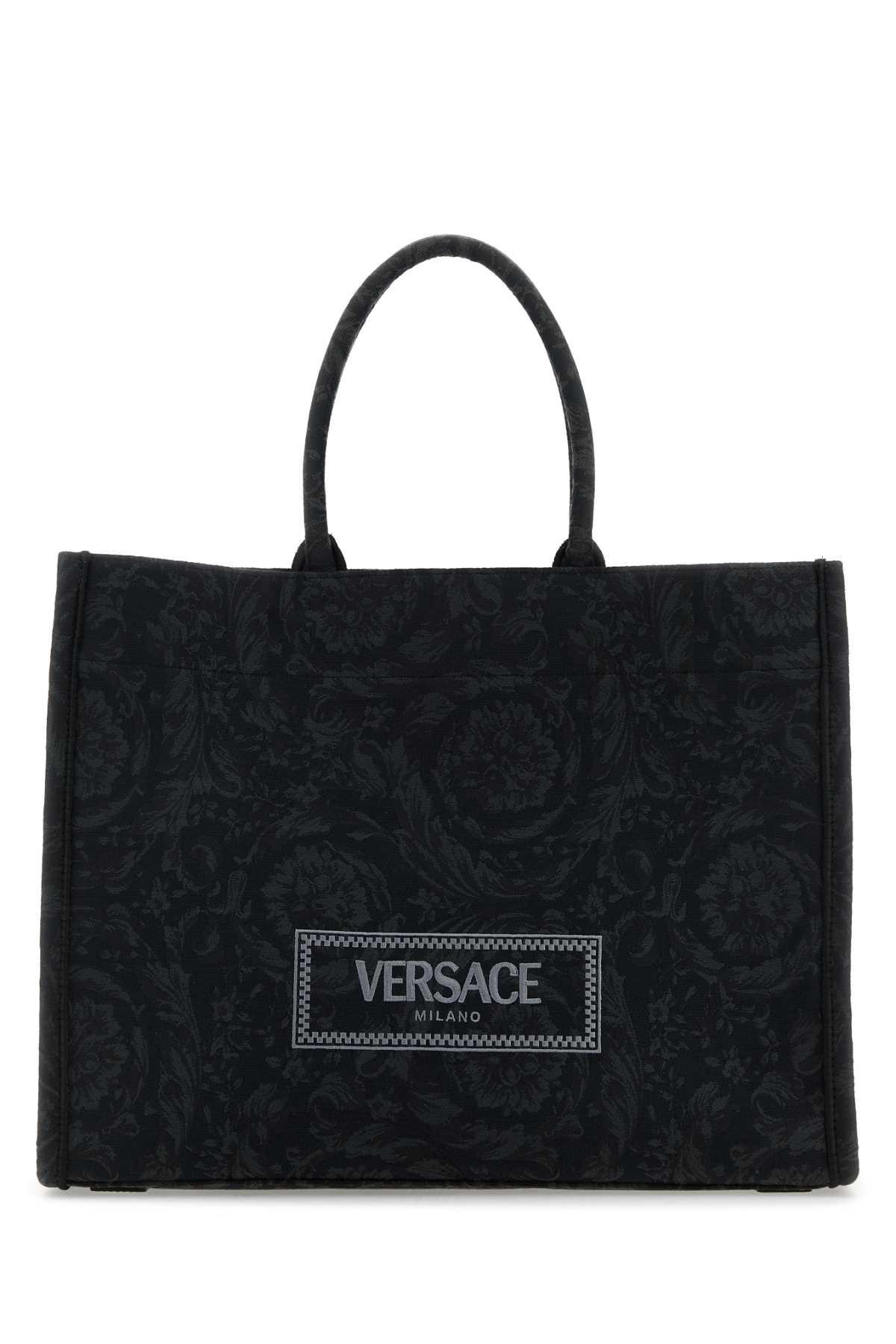 Embroidered fabric big Athena shopping bag 10131521A097412BM0V (VERSACE / トートバッグ ) | VERSACE (ヴェルサーチェ)
