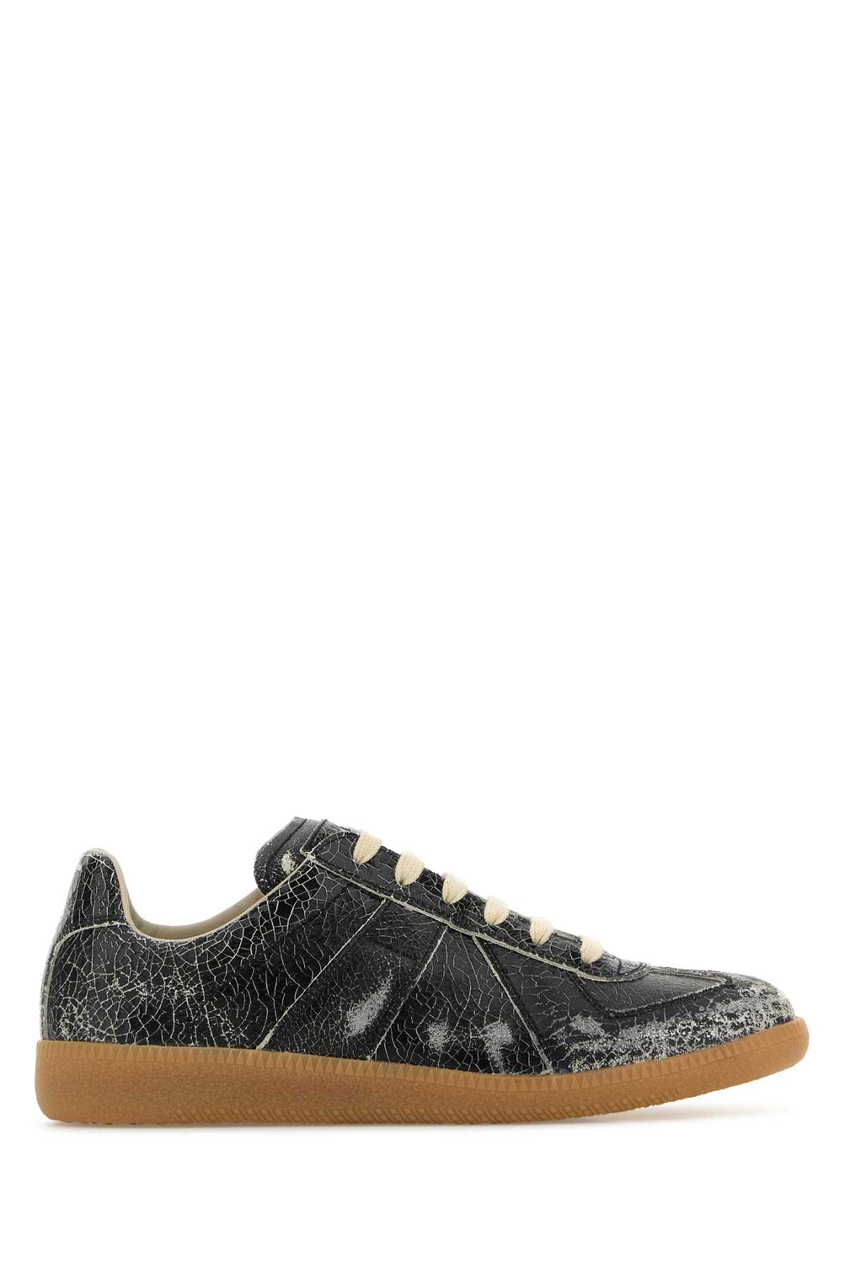 Black leather sneakers S58WS0270P7424H8328 (Maison Margiela / スニーカー ) | Maison Margiela (メゾン マルジェラ)