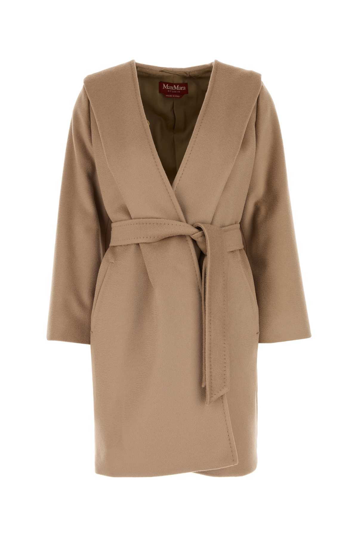 Camel wool Newmang coat 2526016061600006 (Max Mara Studio / コート ) | Max Mara Studio (マックスマーラ ステュディオ)