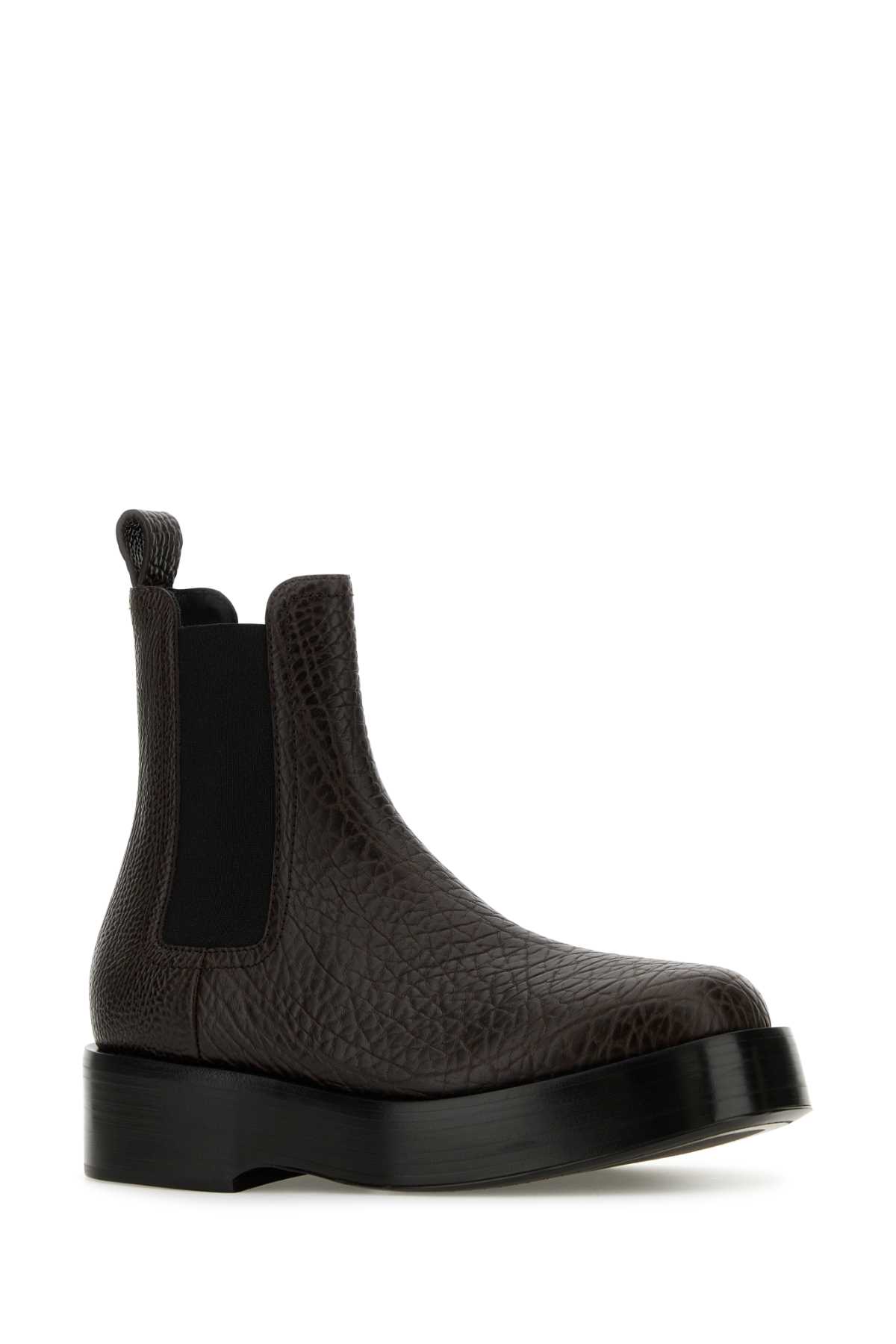 Dark brown leather Torino ankle boots 810479V4U802113 (Bottega Veneta / ブーツ ) | Bottega Veneta (ボッテガ・ヴェネタ)(1)