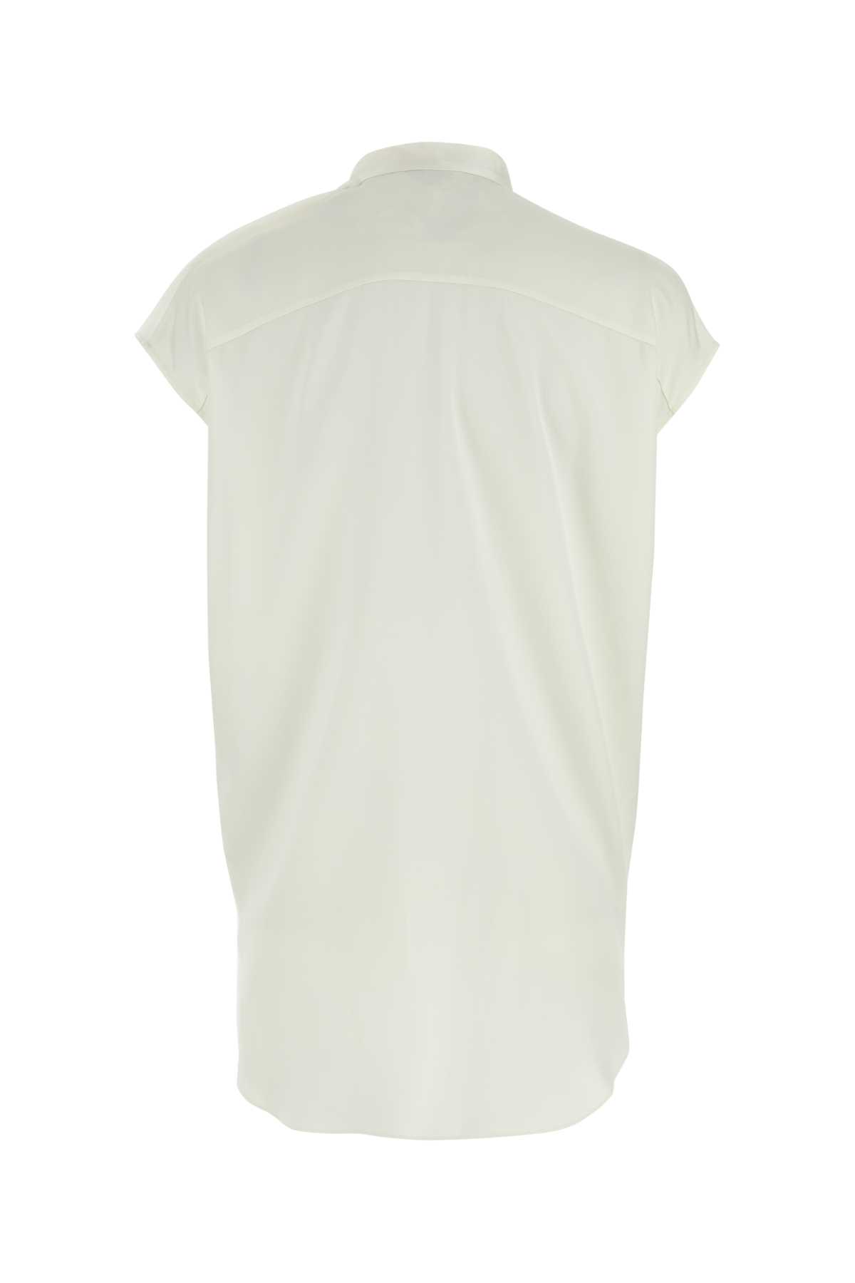 White satin blouse 754616QBAAE9015 (Alexander McQUEEN / シャツ・ブラウス ) | Alexander McQUEEN (アレキサンダー・マックイーン)(1)