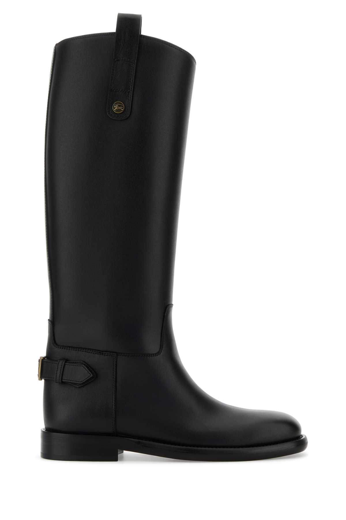 Black leather Cavalier boots 8114385A1189 (Burberry / ブーツ ) | Burberry (バーバリー)