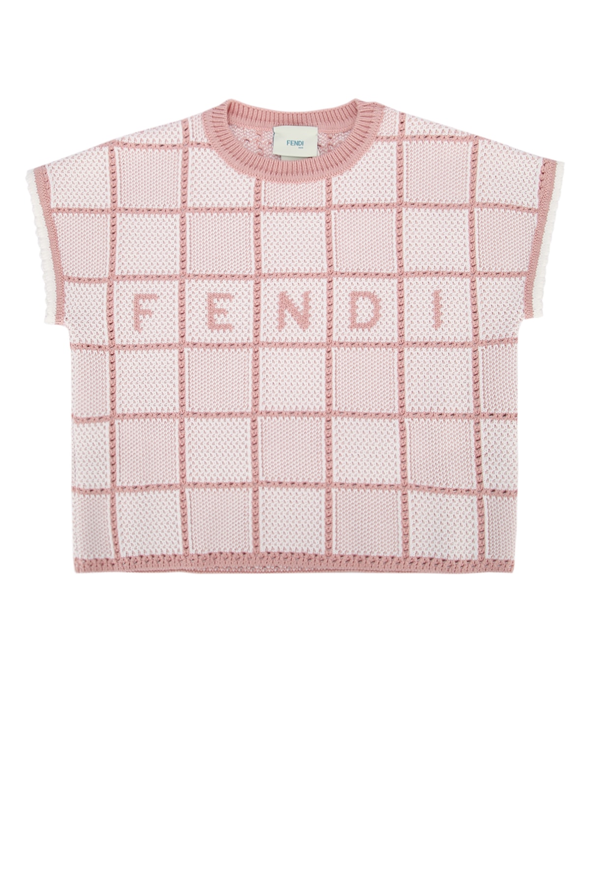 T-SHIRT COTTON CROCHET JFG207ATS6F1SGN (FENDI / ニット・セーター・カーディガン ) | FENDI (フェンディ)