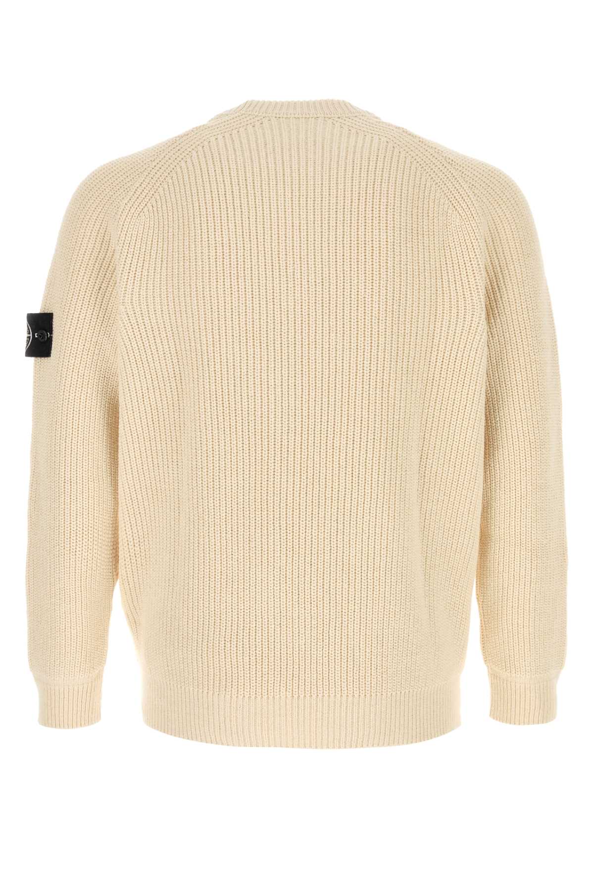 Sand cotton sweater 5100012TAV0093 (STONE ISLAND / ニット・セーター・カーディガン ) | STONE ISLAND (ストーンアイランド)(1)